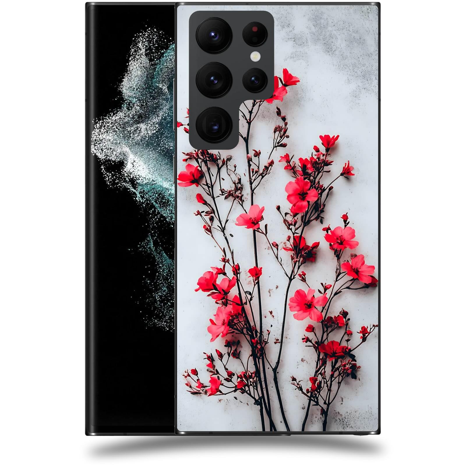 ACOVER Kryt na mobil Samsung Galaxy S22 Ultra 5G - Kontrastní elegance