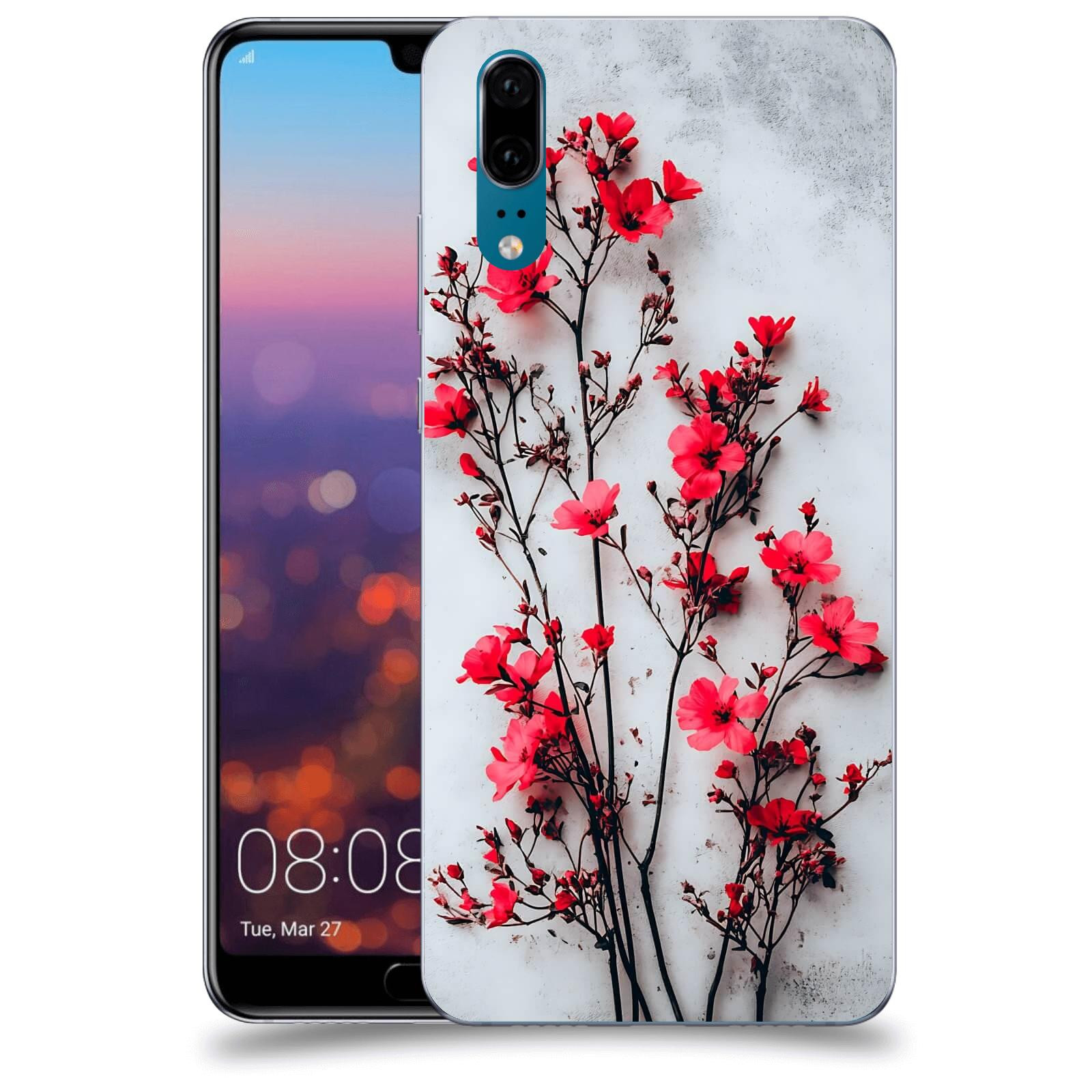 ACOVER Kryt na mobil Huawei P20 - Kontrastní elegance