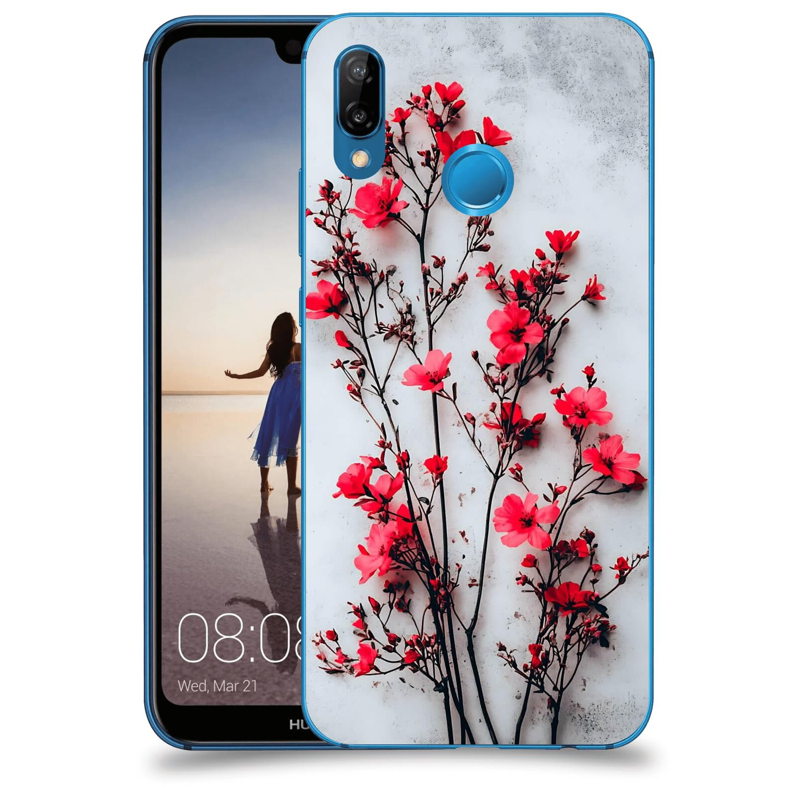 ACOVER Kryt na mobil Huawei P20 Lite - Kontrastní elegance