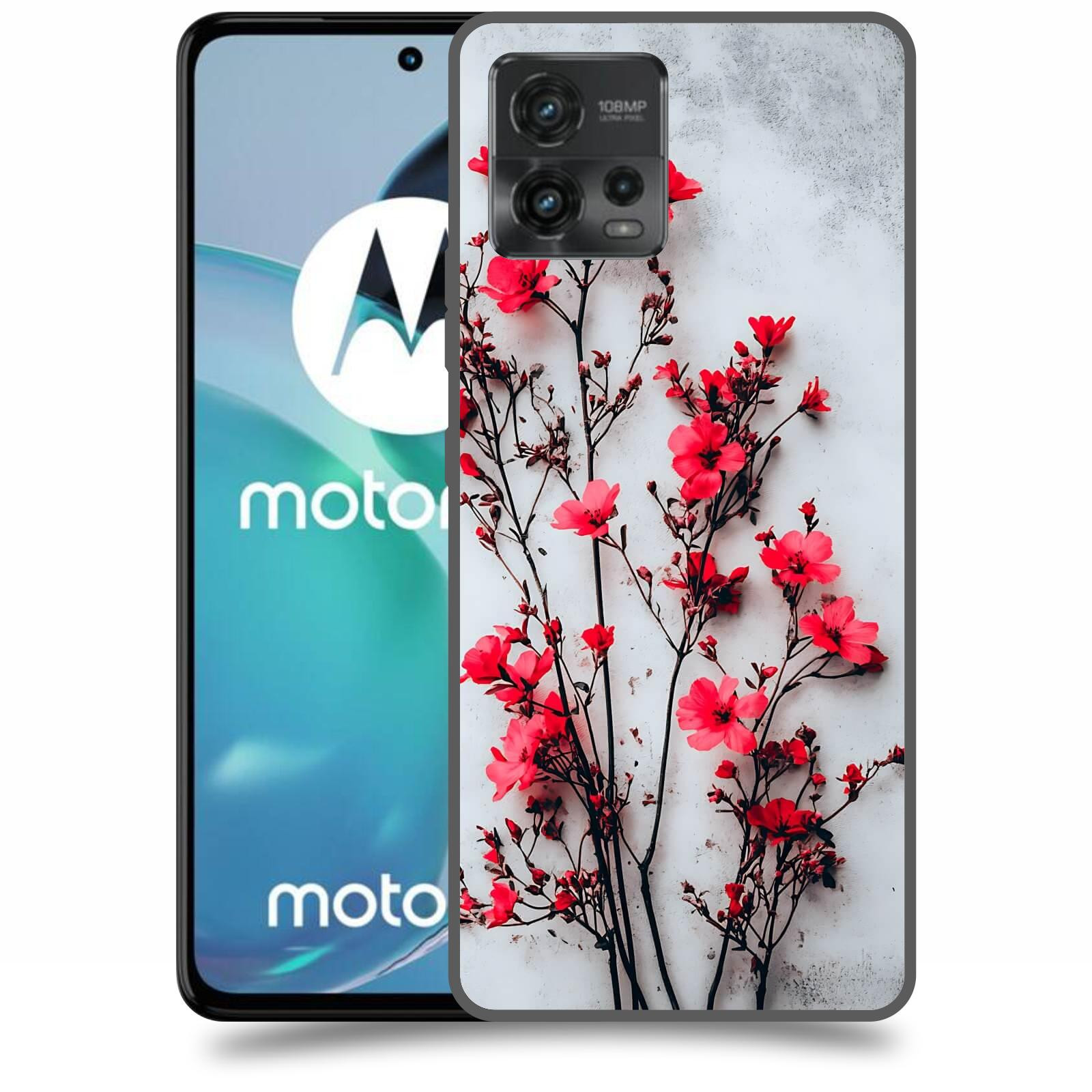 ACOVER Kryt na mobil Motorola Moto G72 - Kontrastní elegance