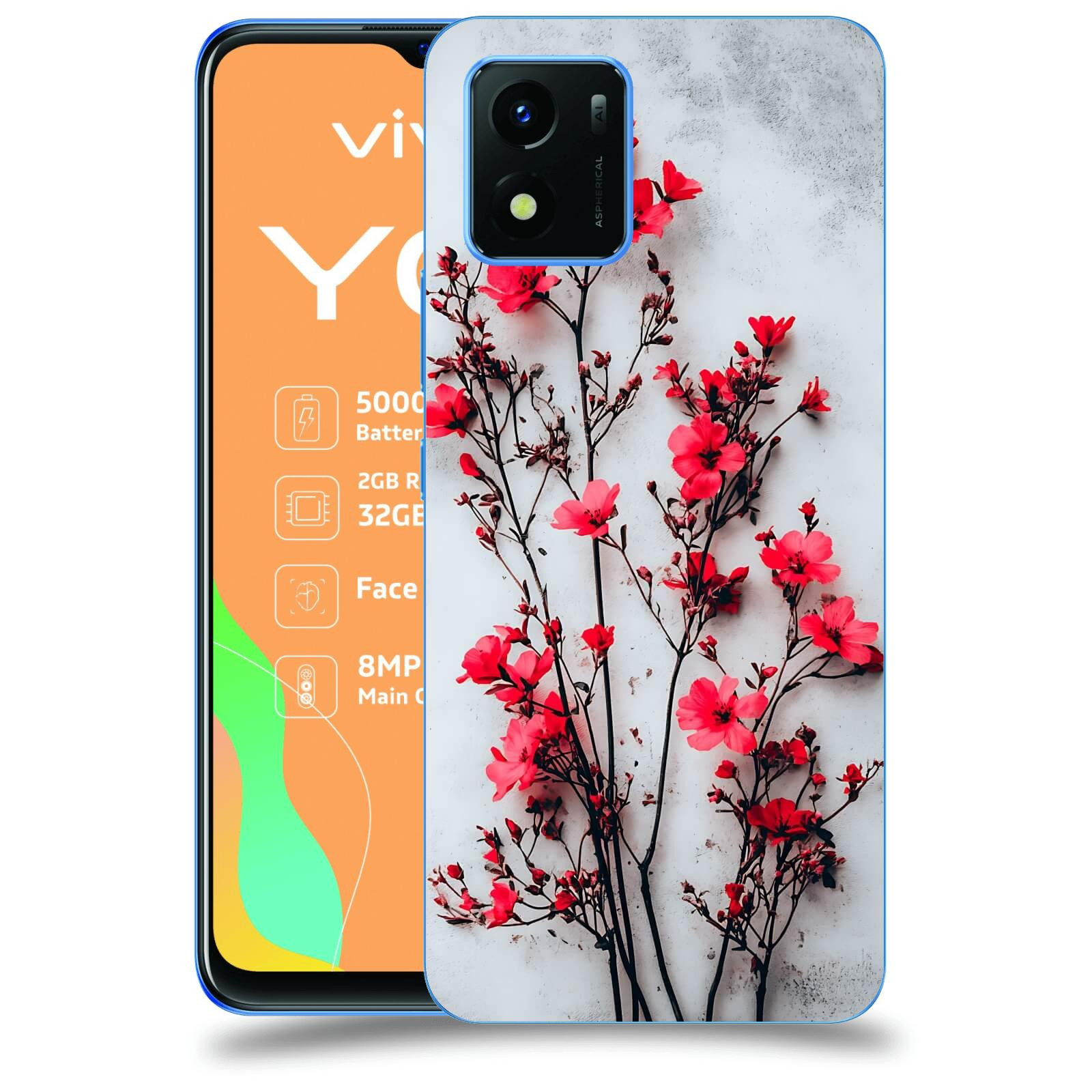 ACOVER Kryt na mobil Vivo Y01 - Kontrastní elegance