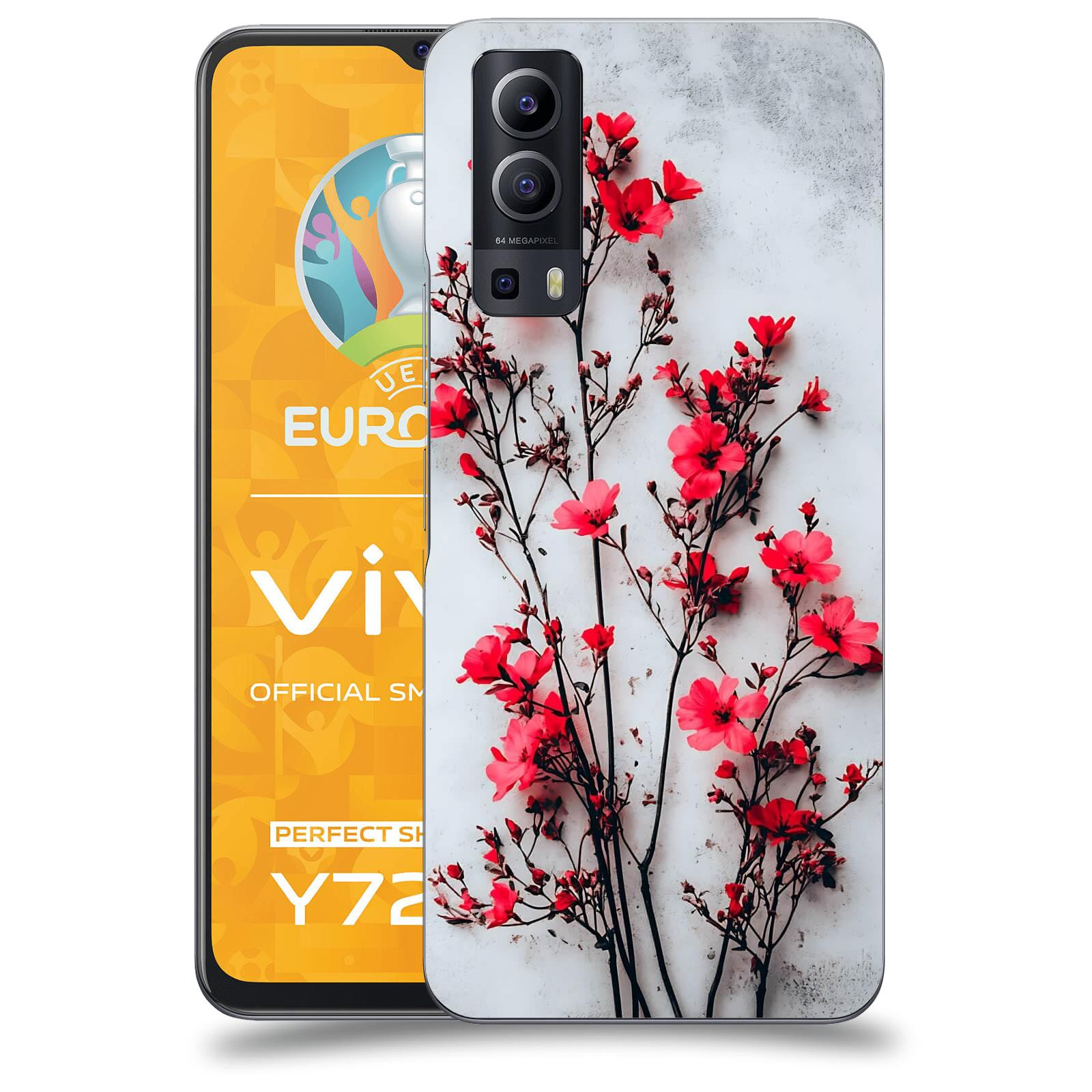 ACOVER Kryt na mobil Vivo Y72 5G - Kontrastní elegance