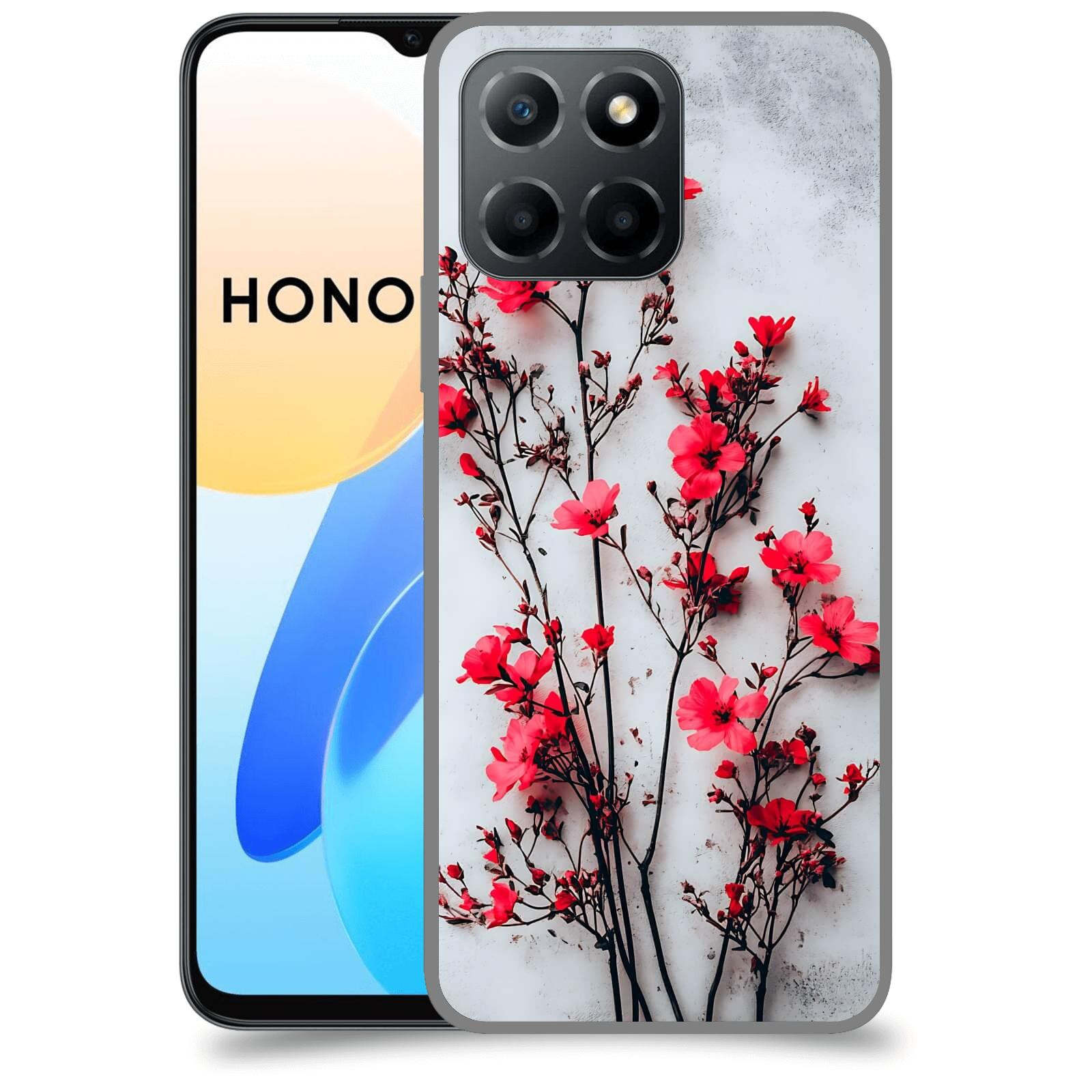 ACOVER Kryt na mobil Honor X8 4G - Kontrastní elegance