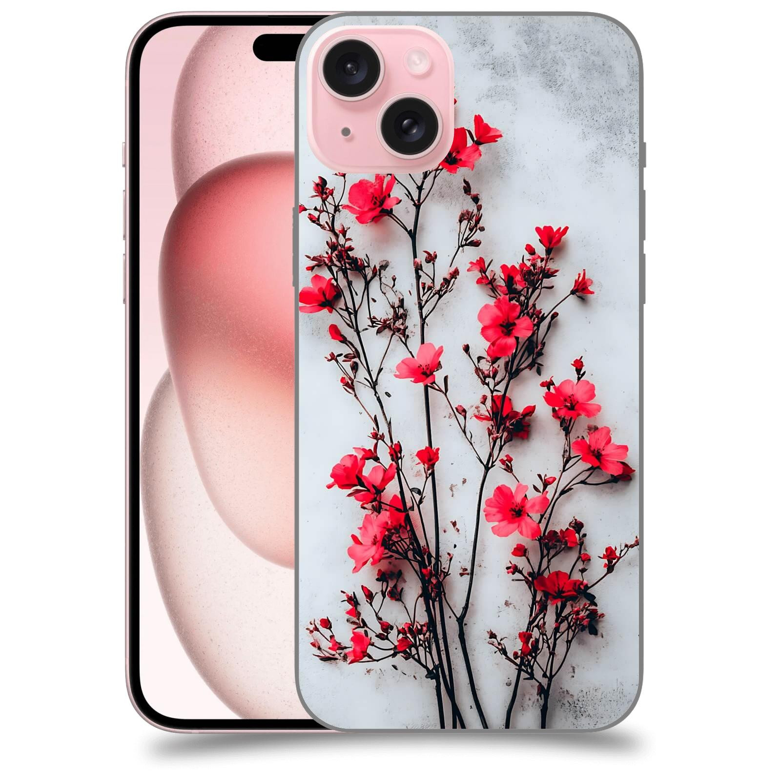 ACOVER Kryt na mobil Apple iPhone 15 plus - Kontrastní elegance