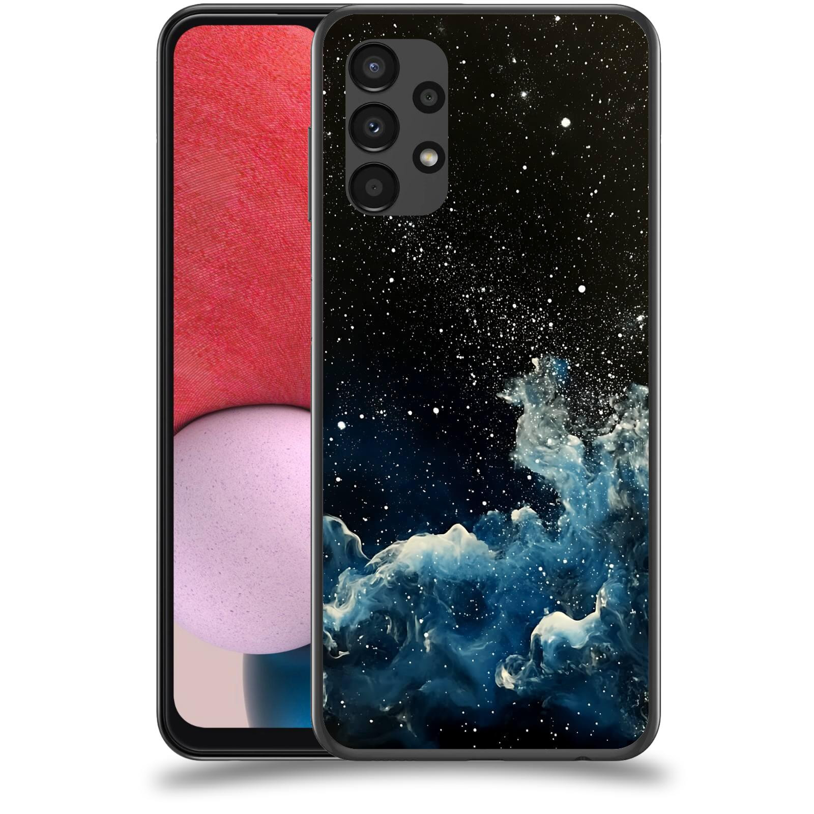 ACOVER Kryt na mobil Samsung Galaxy A13 4G A135 - Kosmická mlhovina
