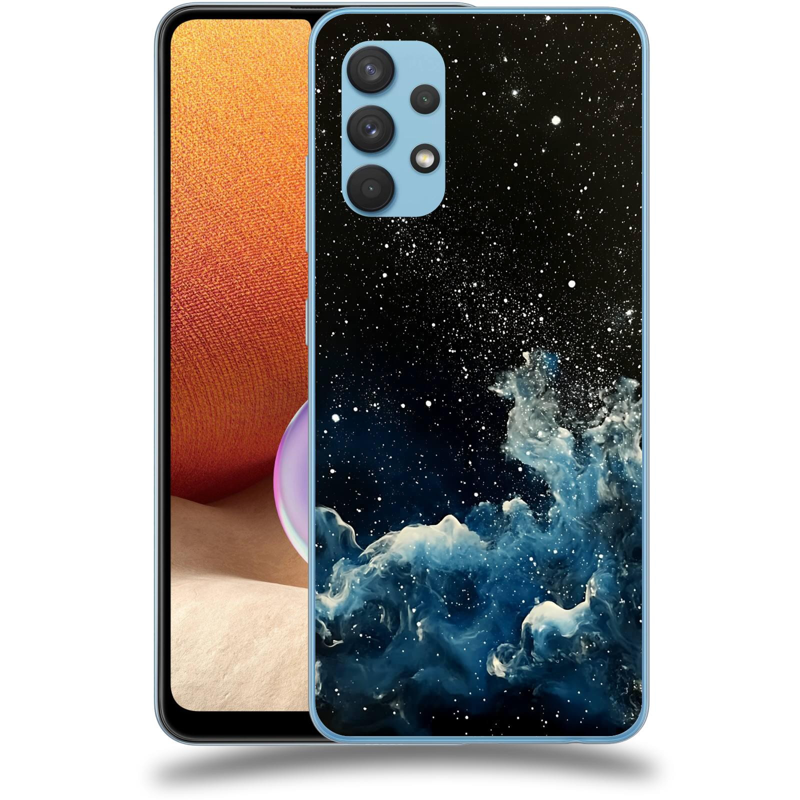 ACOVER Kryt na mobil Samsung Galaxy A32 4G SM-A325F - Kosmická mlhovina
