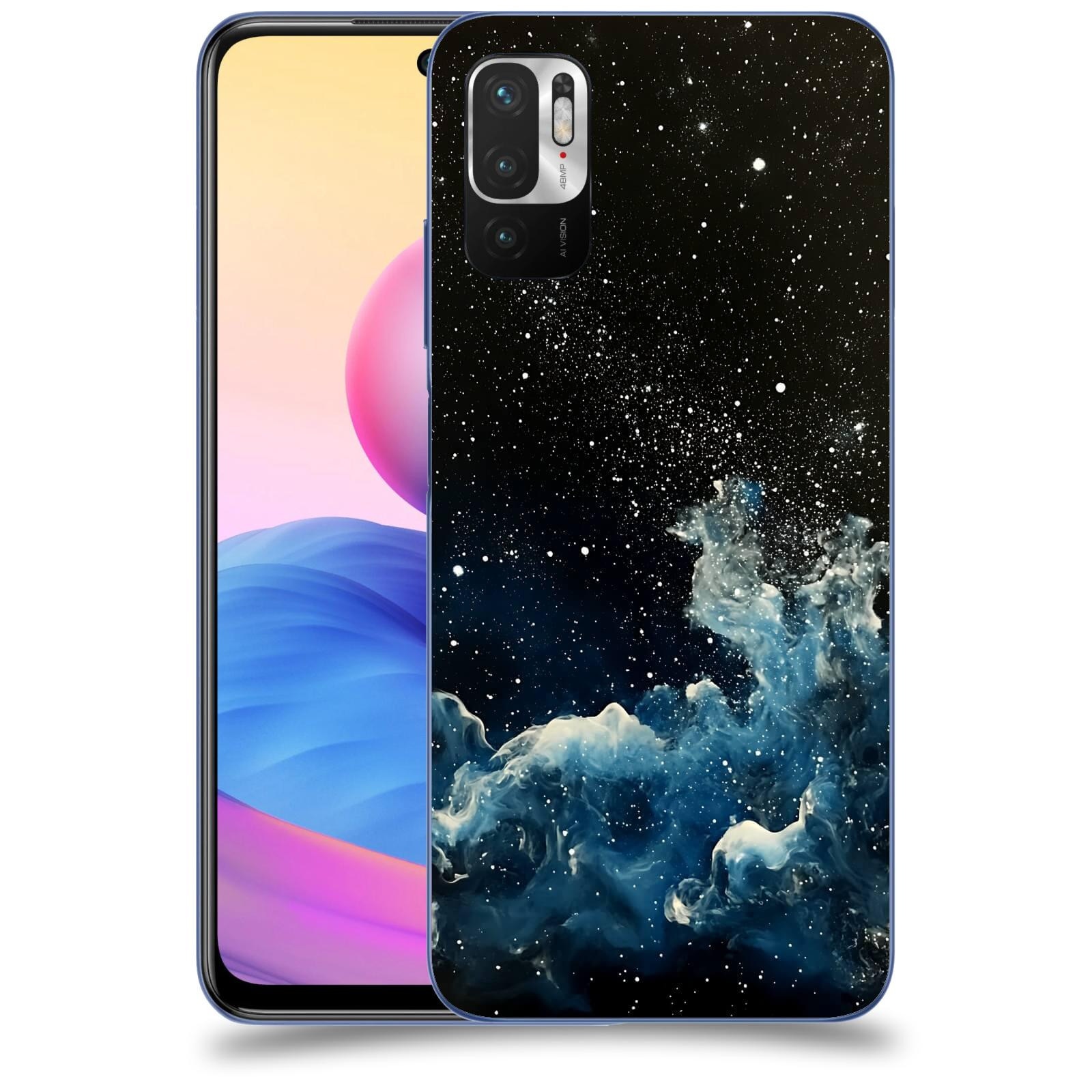 ACOVER Kryt na mobil Xiaomi Redmi Note 10 5G - Kosmická mlhovina