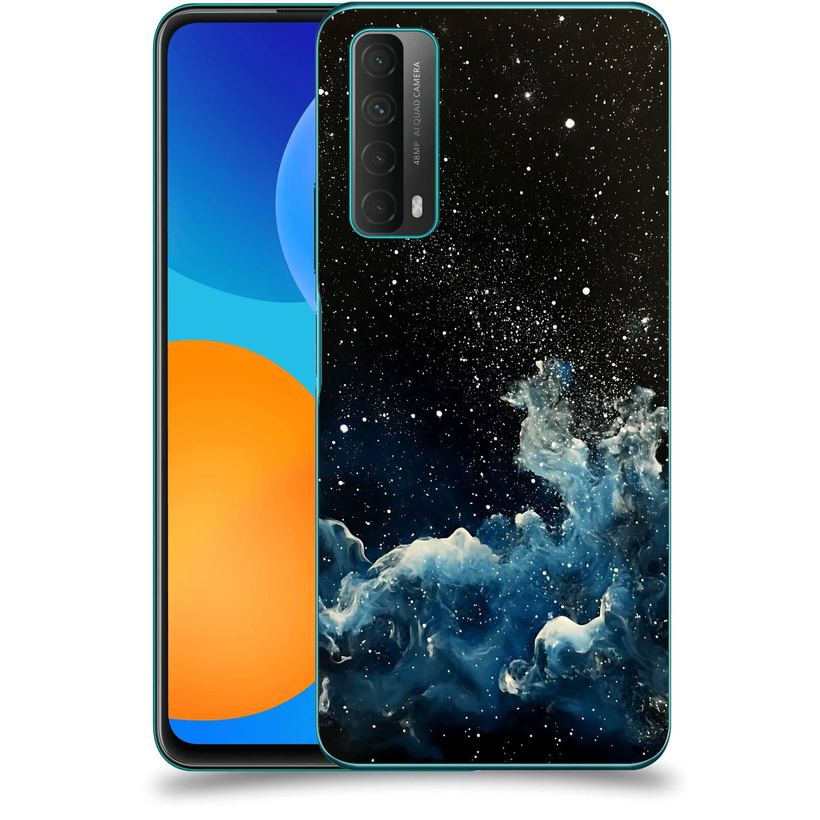 ACOVER Kryt na mobil Huawei P Smart 2021 - Kosmická mlhovina