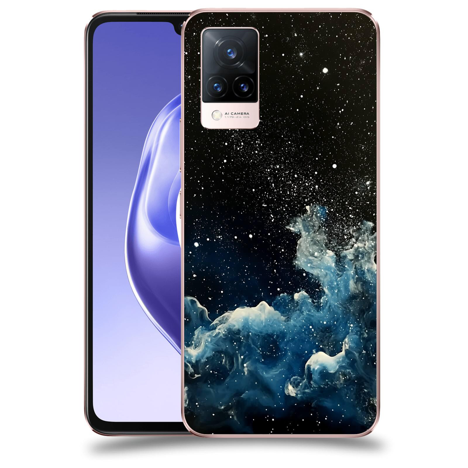 ACOVER Kryt na mobil Vivo V21 5G - Kosmická mlhovina