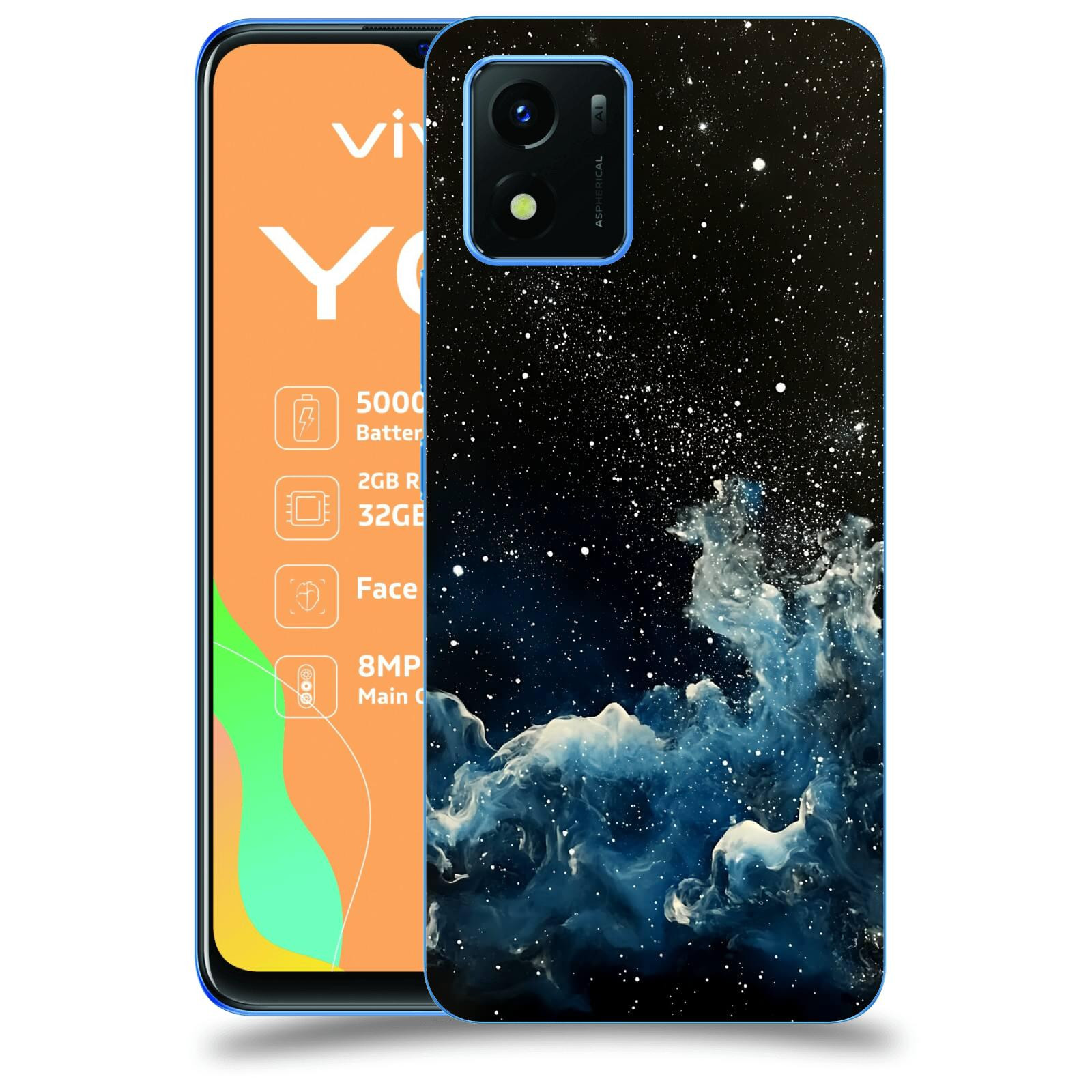 ACOVER Kryt na mobil Vivo Y01 - Kosmická mlhovina