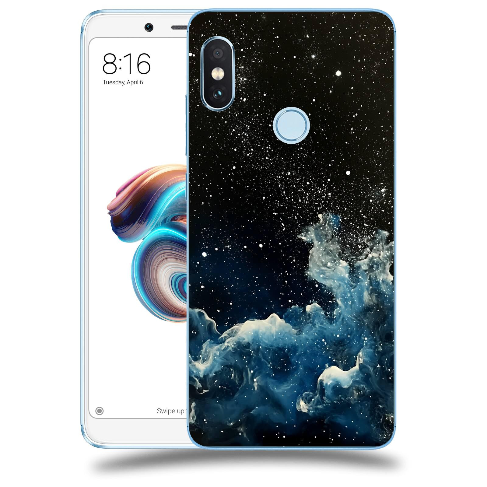 ACOVER Kryt na mobil Xiaomi Redmi Note 5 Global - Kosmická mlhovina