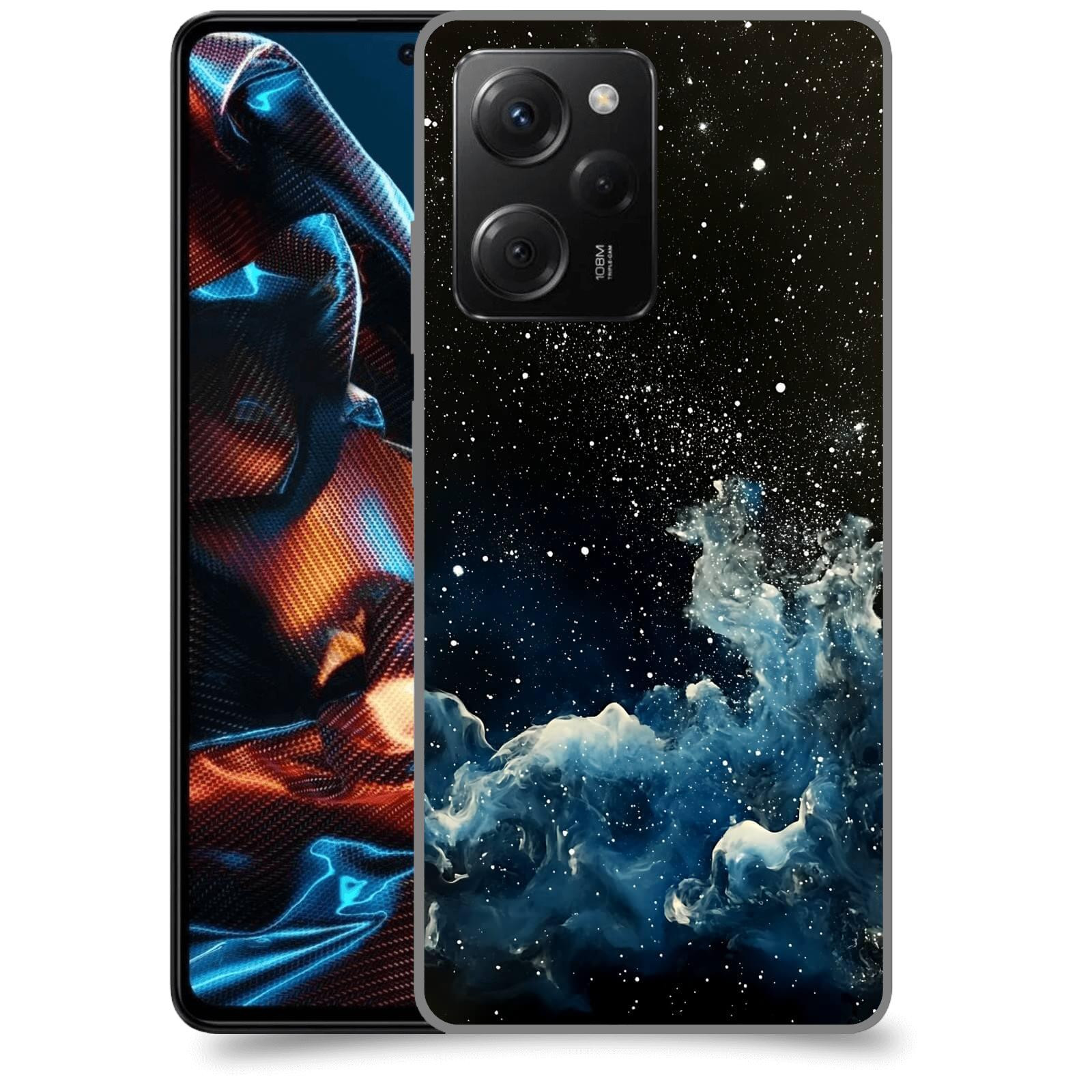 ACOVER Kryt na mobil Xiaomi Poco X5 Pro - Kosmická mlhovina