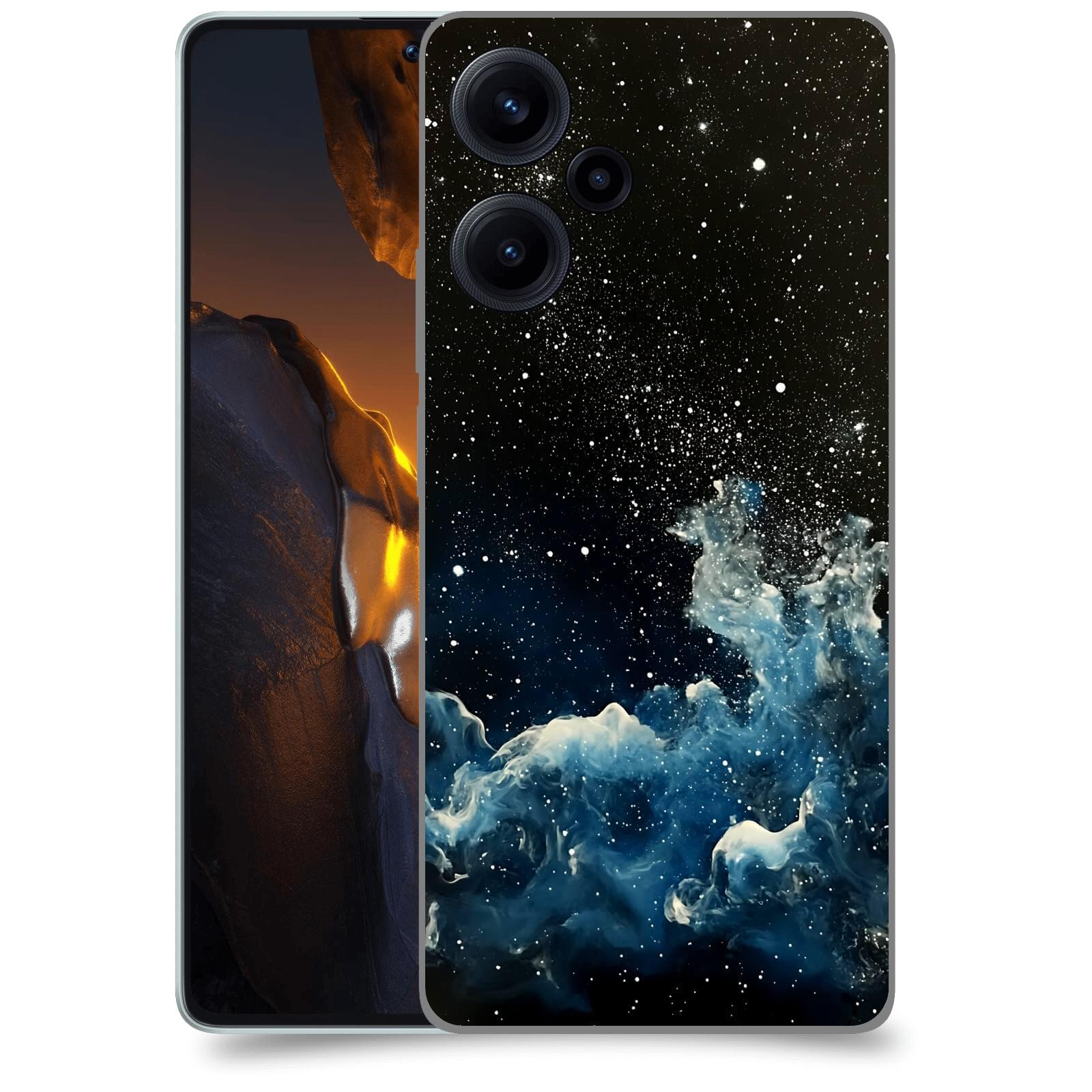 ACOVER Kryt na mobil Xiaomi Poco F5 - Kosmická mlhovina