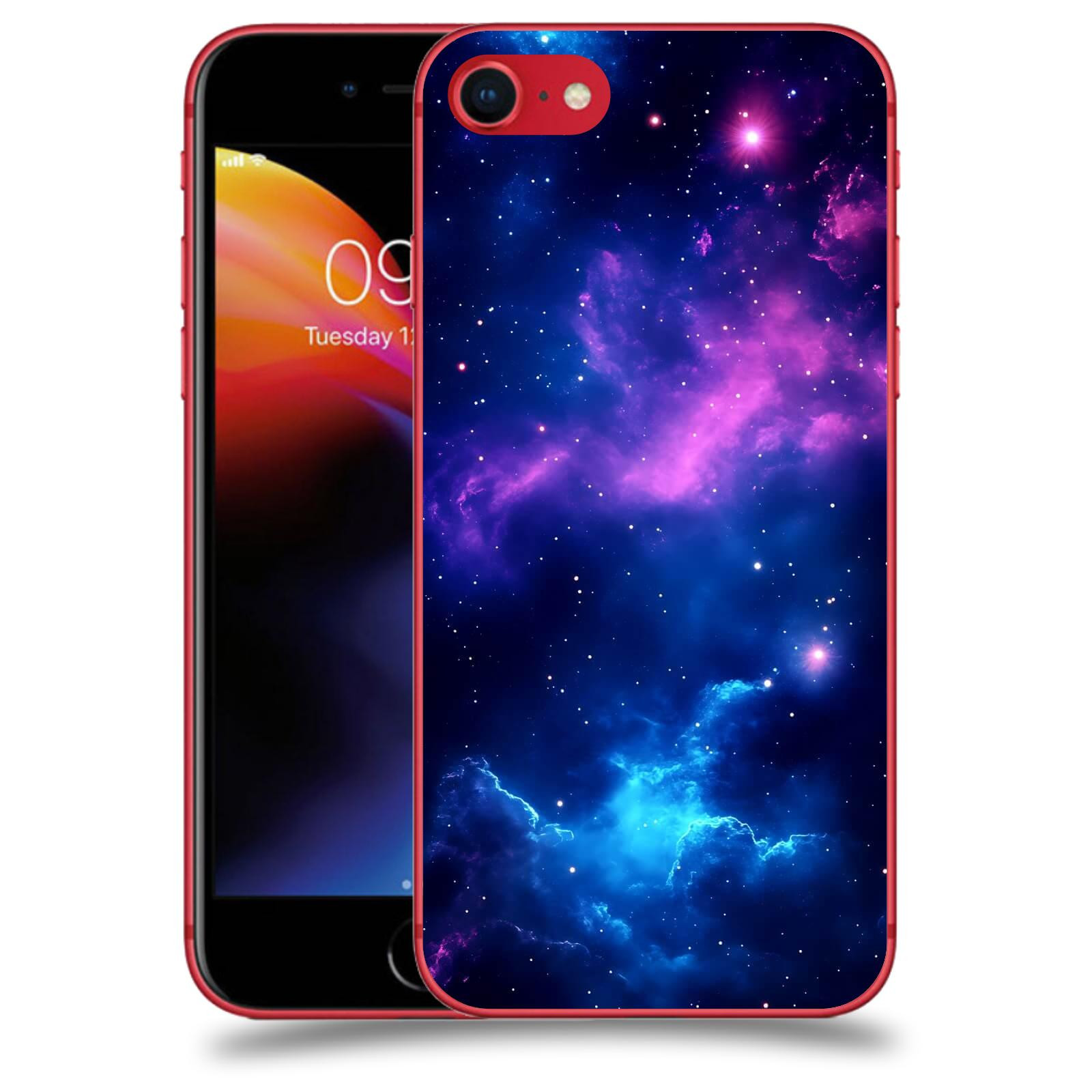 ACOVER Kryt na mobil Apple iPhone 8 - Kosmická symfonie