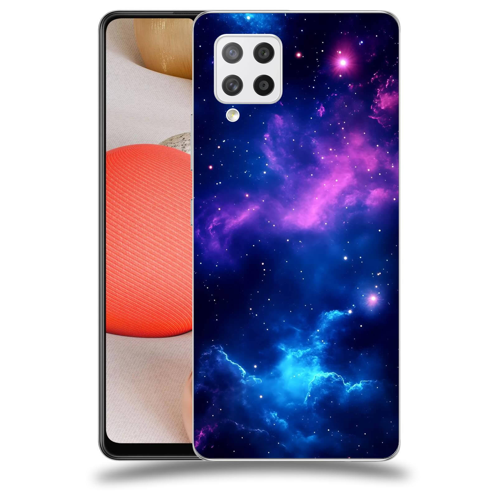 ACOVER Kryt na mobil Samsung Galaxy A42 A426B - Kosmická symfonie