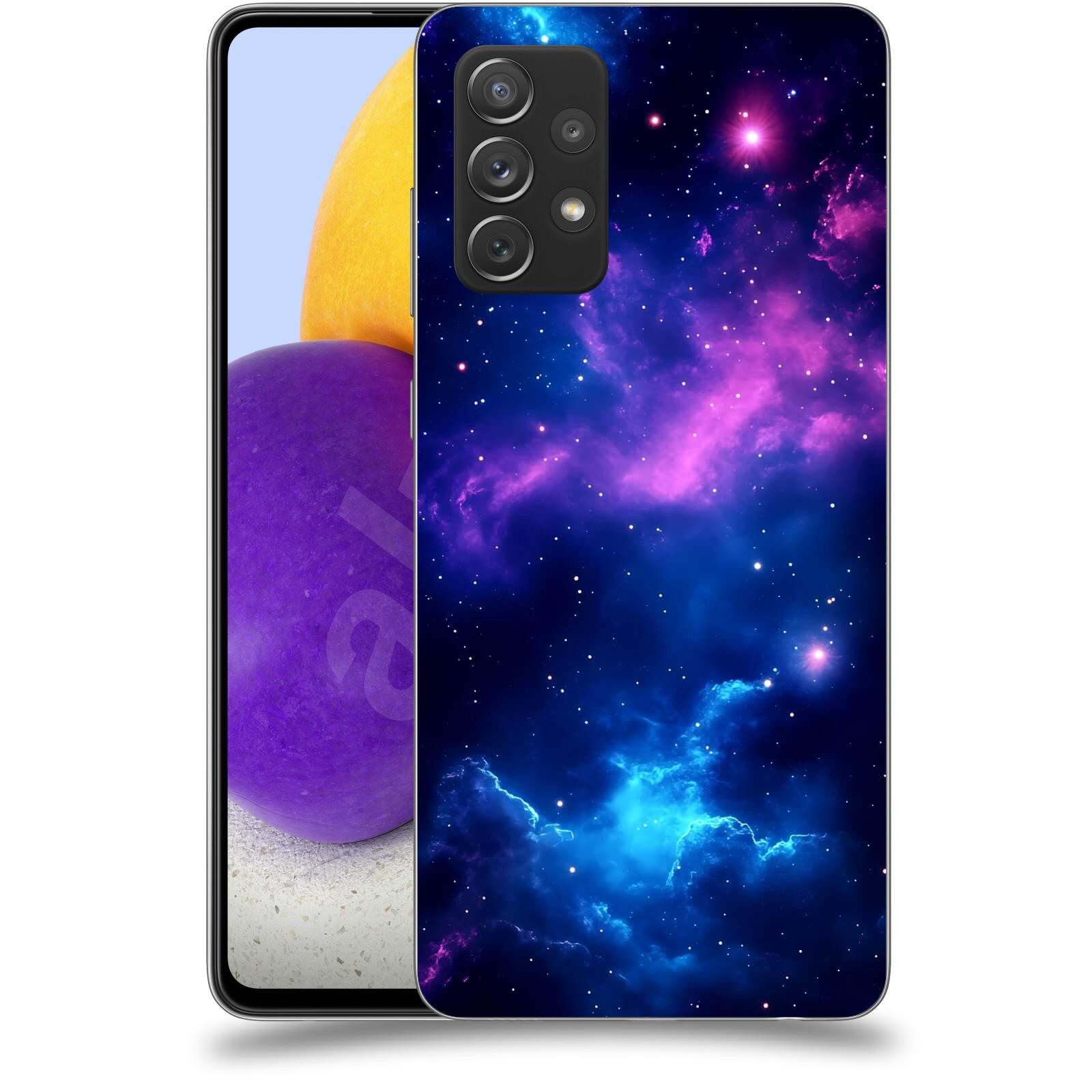 ACOVER Kryt na mobil Samsung Galaxy A72 A725F - Kosmická symfonie