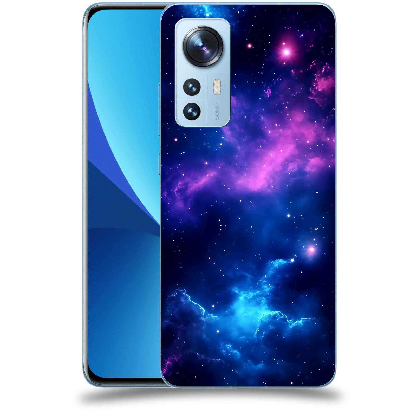 ACOVER Kryt na mobil Xiaomi 12 - Kosmická symfonie