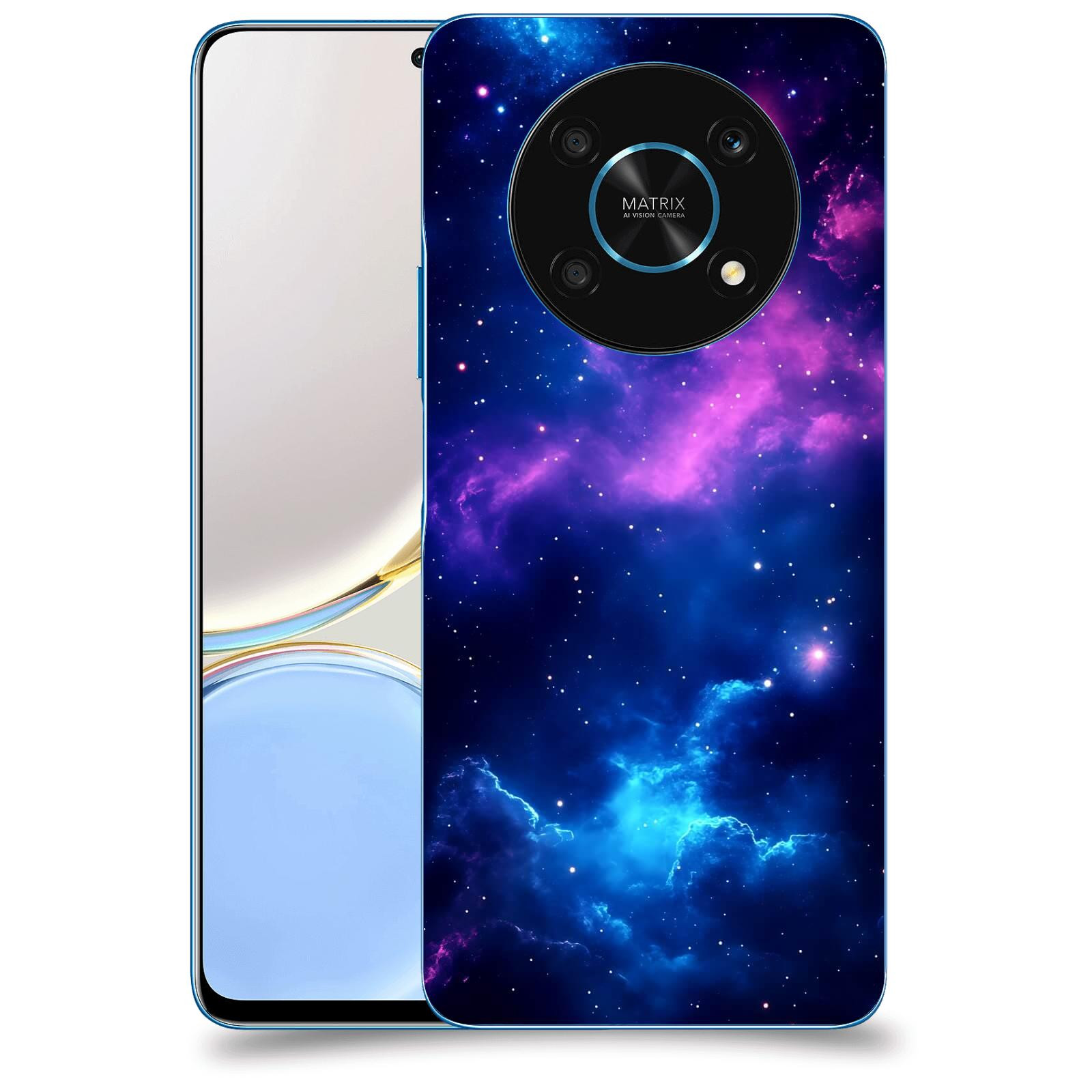 ACOVER Kryt na mobil Honor Magic 4 Lite 5G - Kosmická symfonie