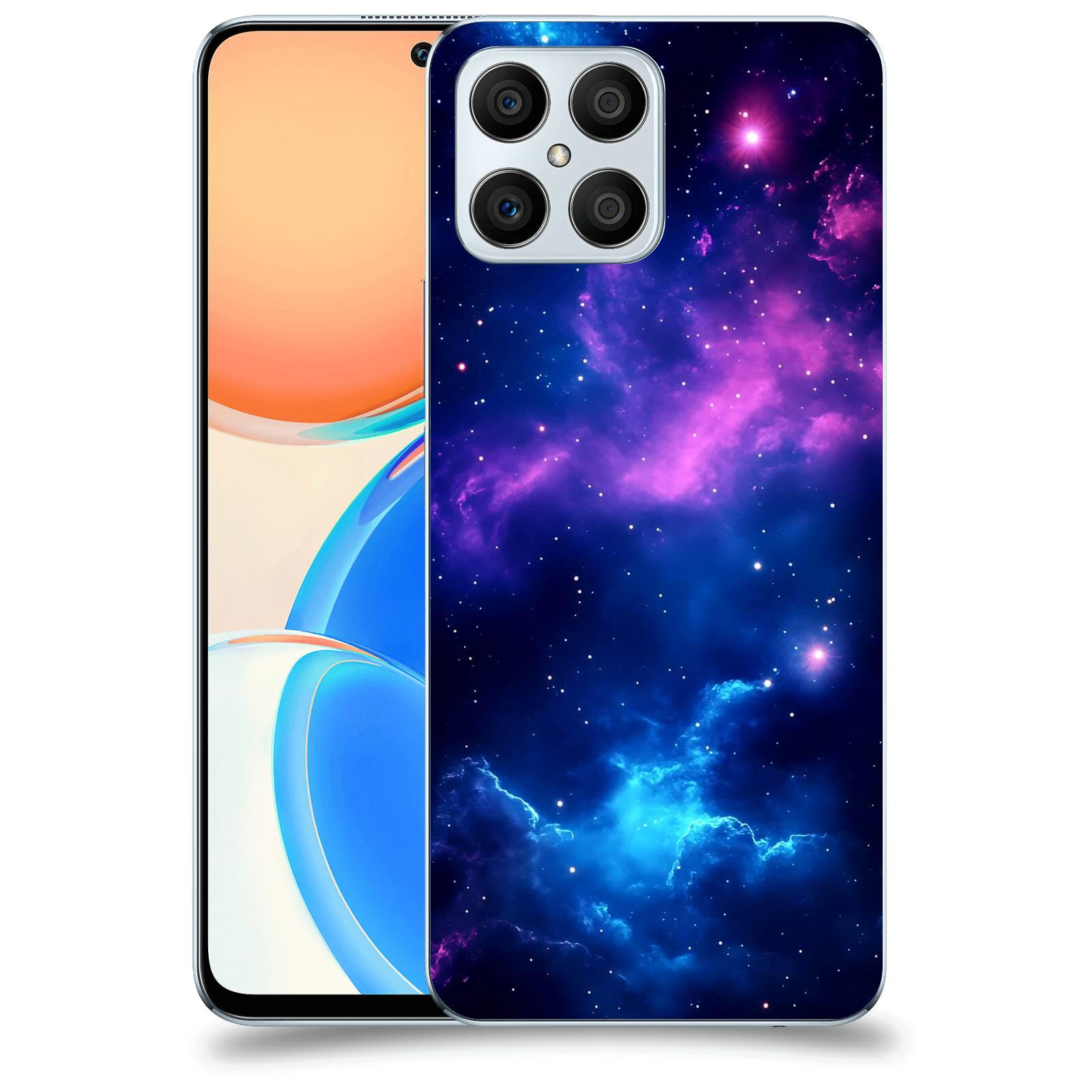 ACOVER Kryt na mobil Honor X8 5G - Kosmická symfonie