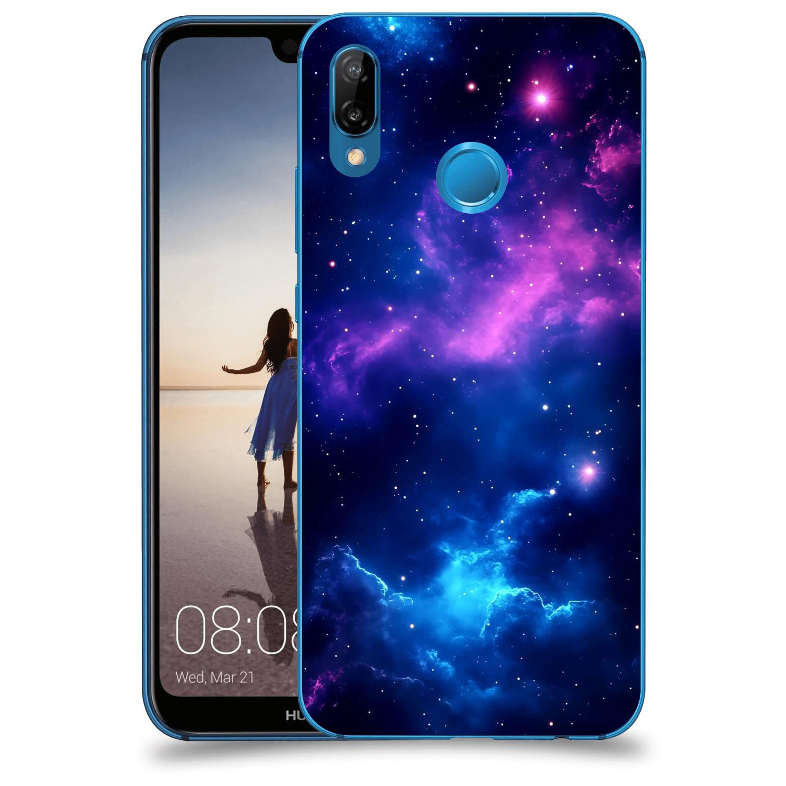 ACOVER Kryt na mobil Huawei P20 Lite - Kosmická symfonie