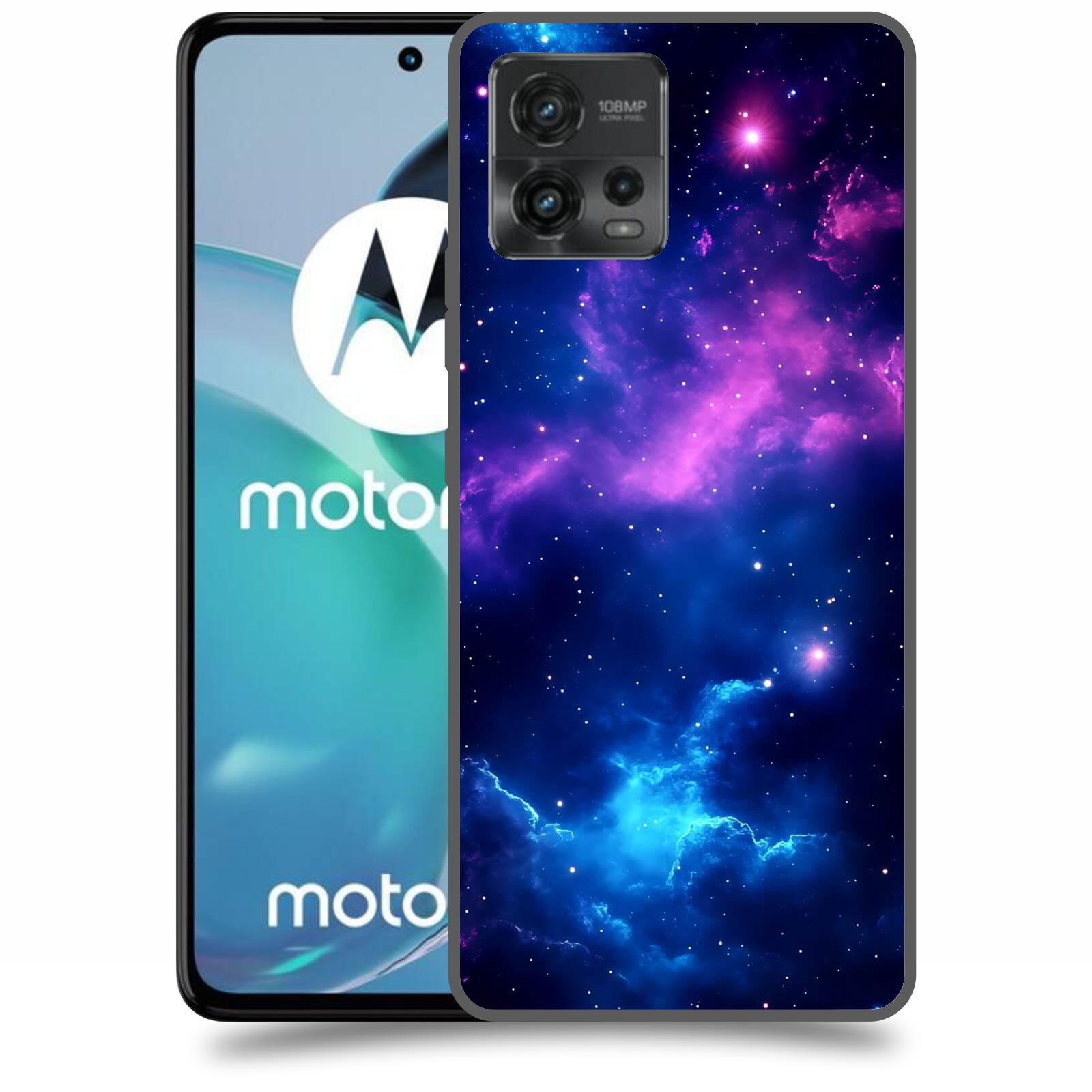 ACOVER Kryt na mobil Motorola Moto G72 - Kosmická symfonie