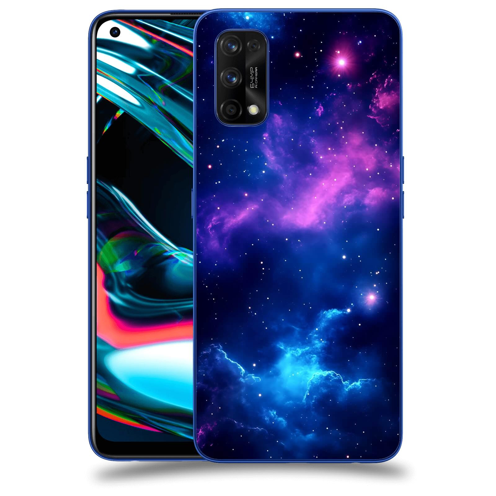 ACOVER Kryt na mobil Realme 7 Pro - Kosmická symfonie