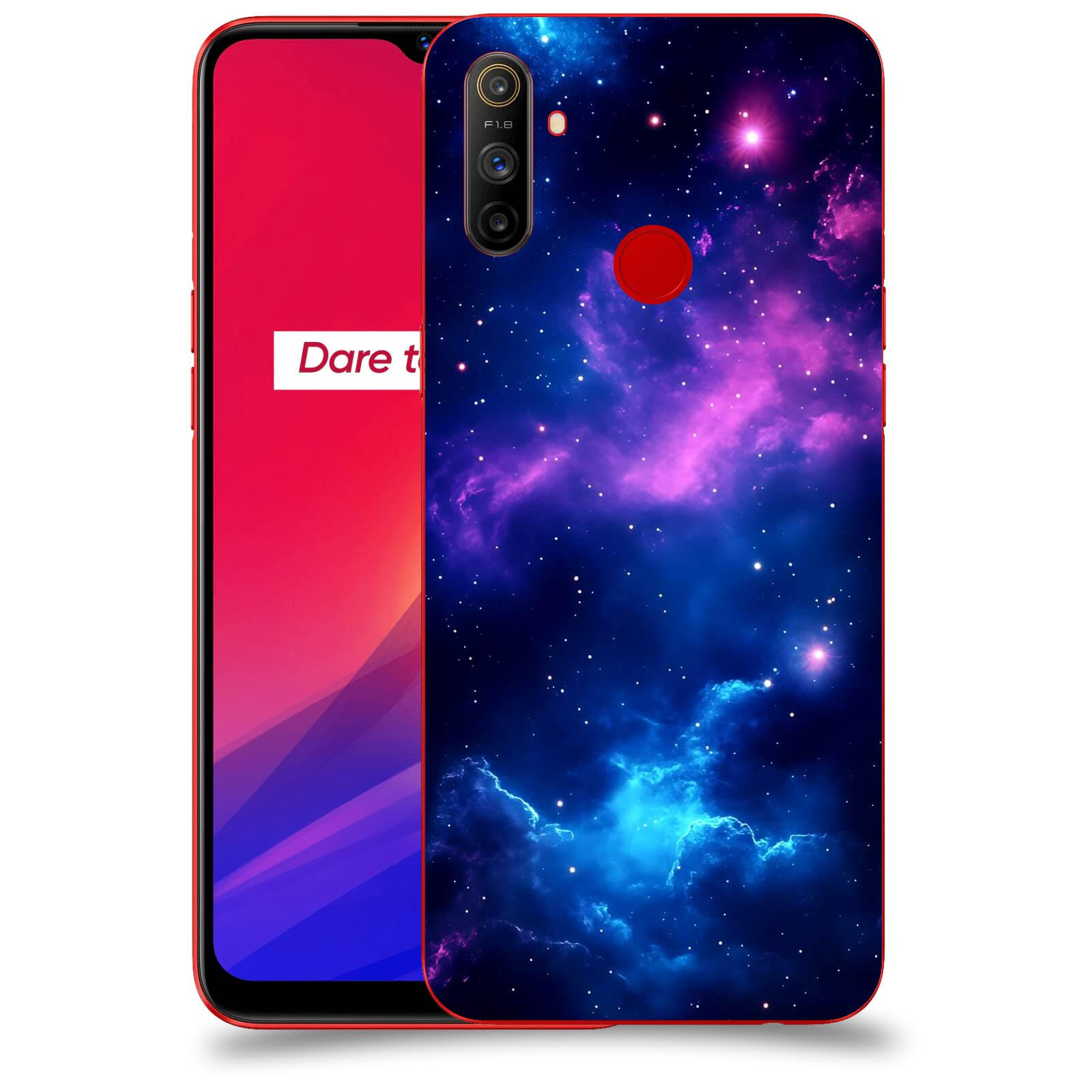 ACOVER Kryt na mobil Realme C3 - Kosmická symfonie