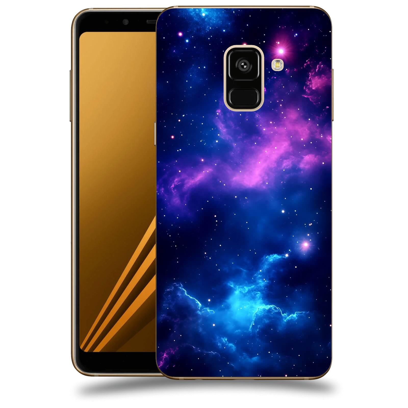 ACOVER Kryt na mobil Samsung Galaxy A8 2018 A530F - Kosmická symfonie