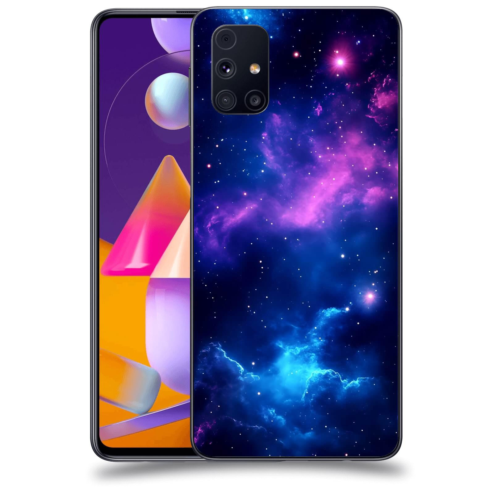 ACOVER Kryt na mobil Samsung Galaxy M31s - Kosmická symfonie