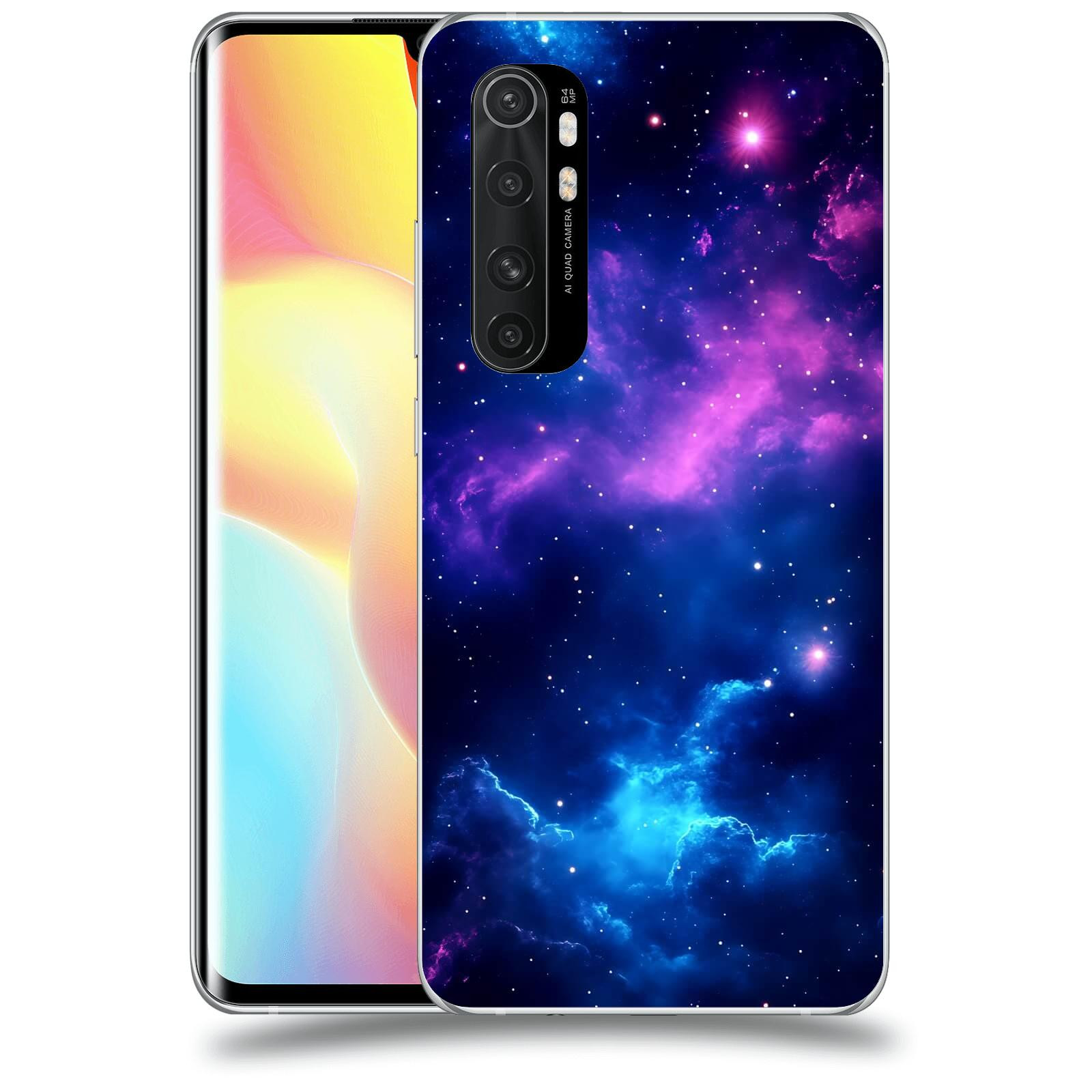 ACOVER Kryt na mobil Xiaomi Mi Note 10 Lite - Kosmická symfonie