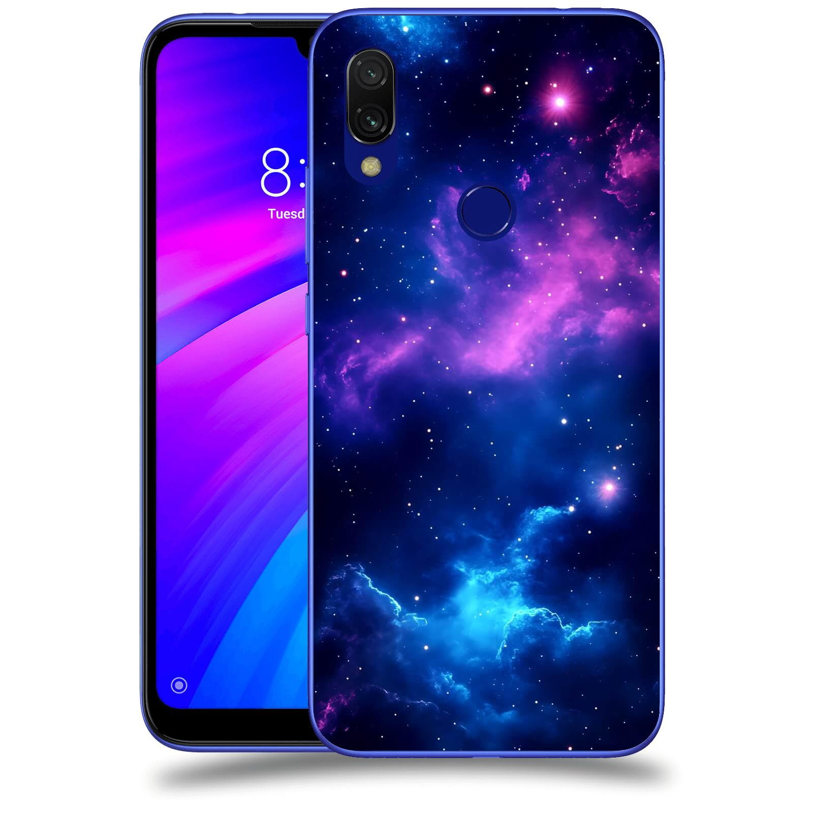 ACOVER Kryt na mobil Xiaomi Redmi 7 - Kosmická symfonie