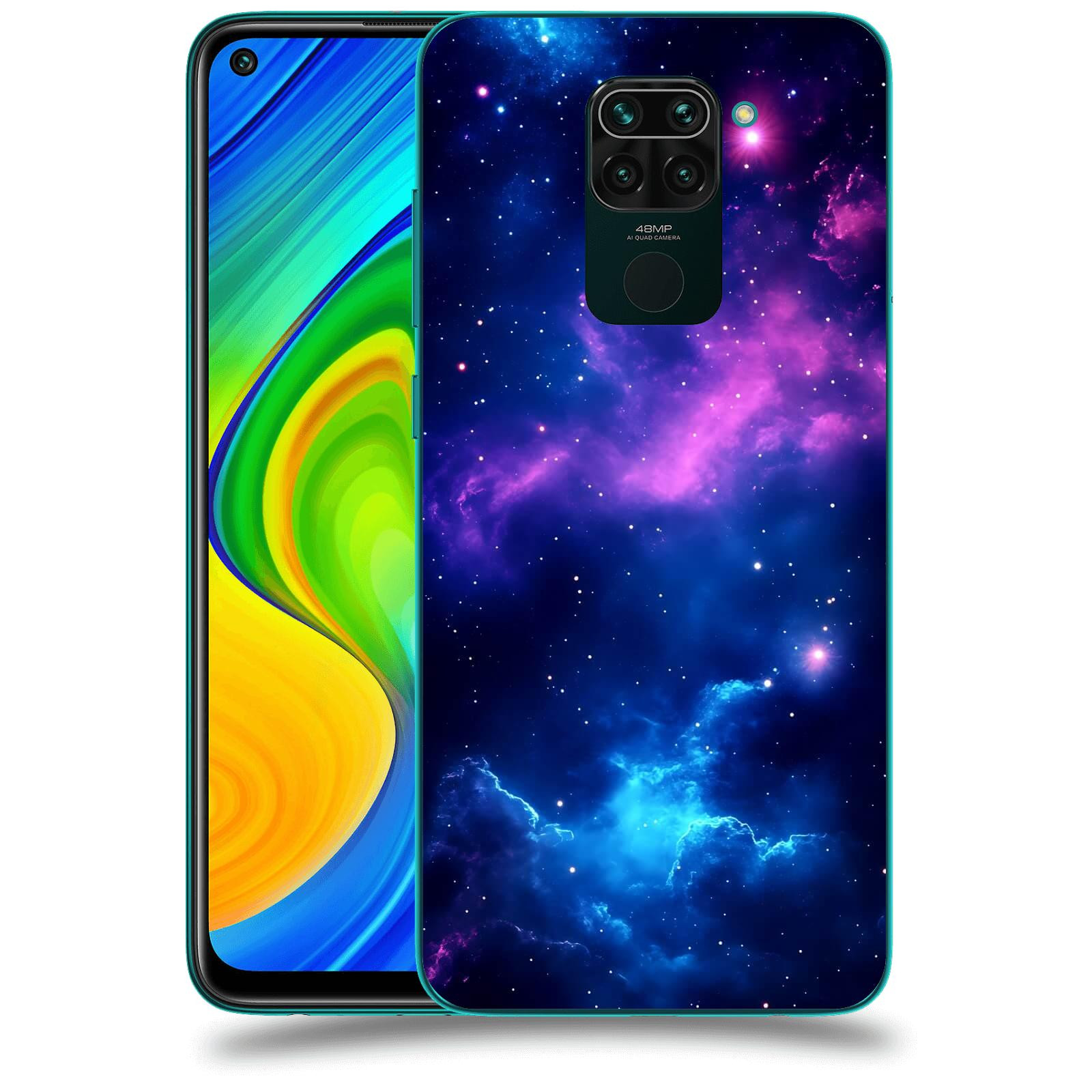 ACOVER Kryt na mobil Xiaomi Redmi Note 9 - Kosmická symfonie