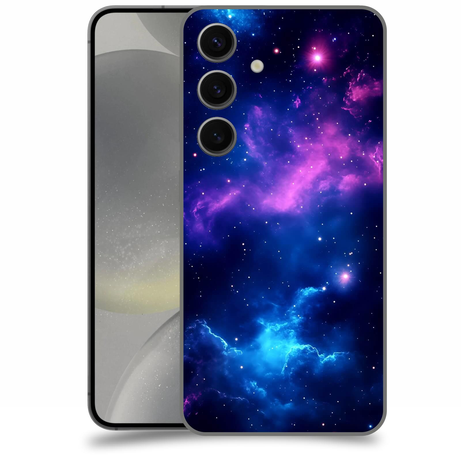 ACOVER Kryt na mobil Samsung Galaxy S24 - Kosmická symfonie