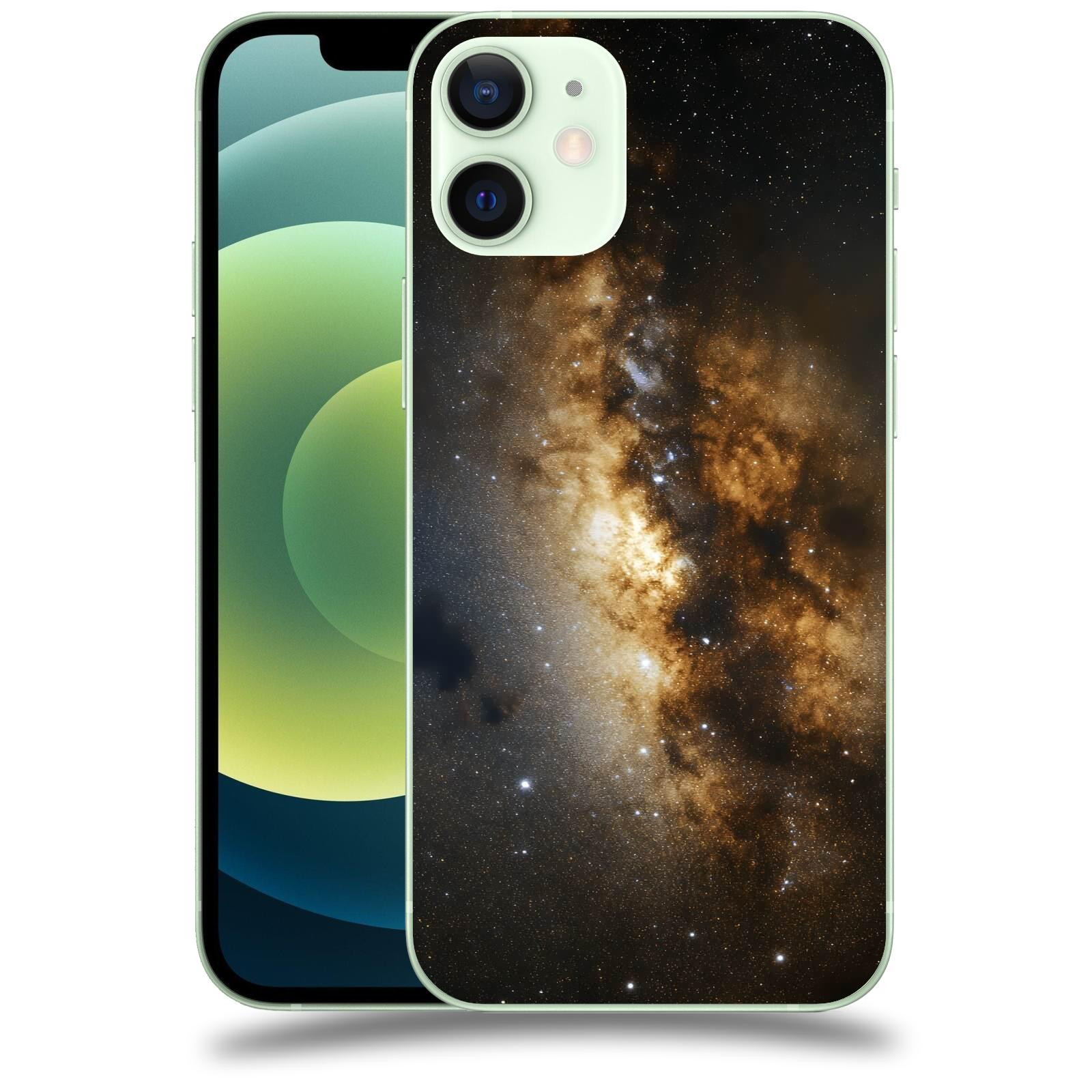 ACOVER Kryt na mobil Apple iPhone 12 mini - Kosmický oheň