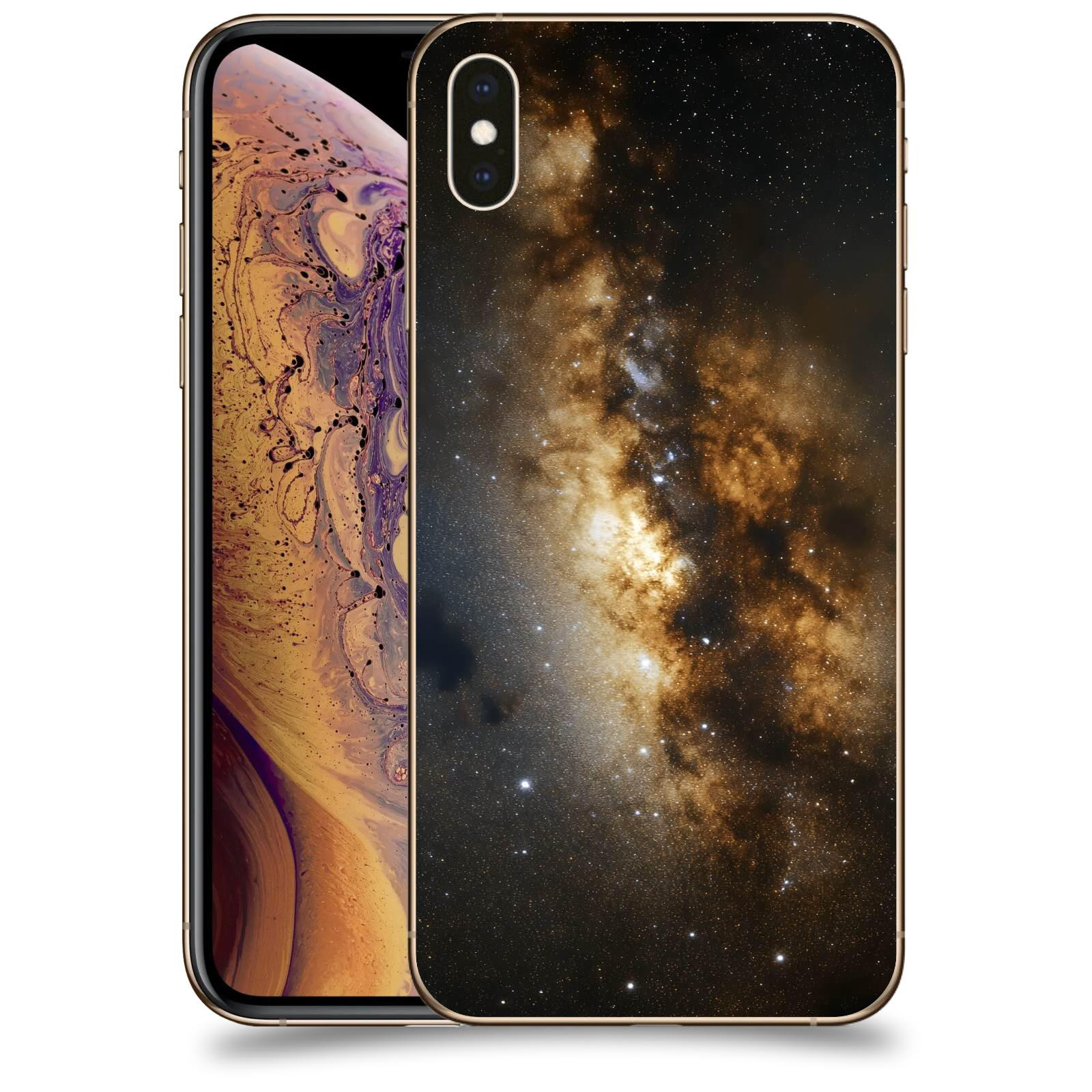 ACOVER Kryt na mobil Apple iPhone XS Max - Kosmický oheň