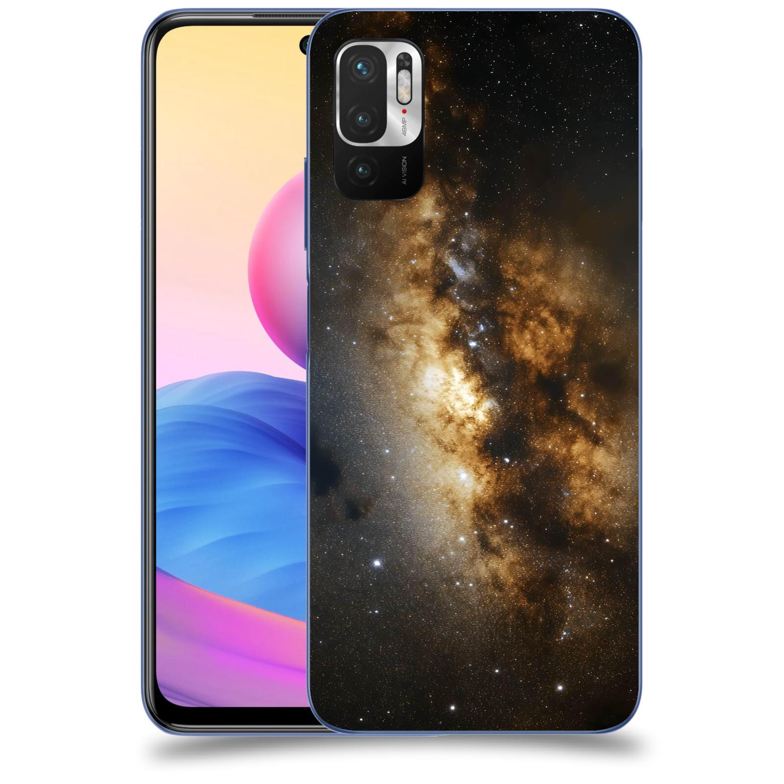 ACOVER Kryt na mobil Xiaomi Redmi Note 10 5G - Kosmický oheň