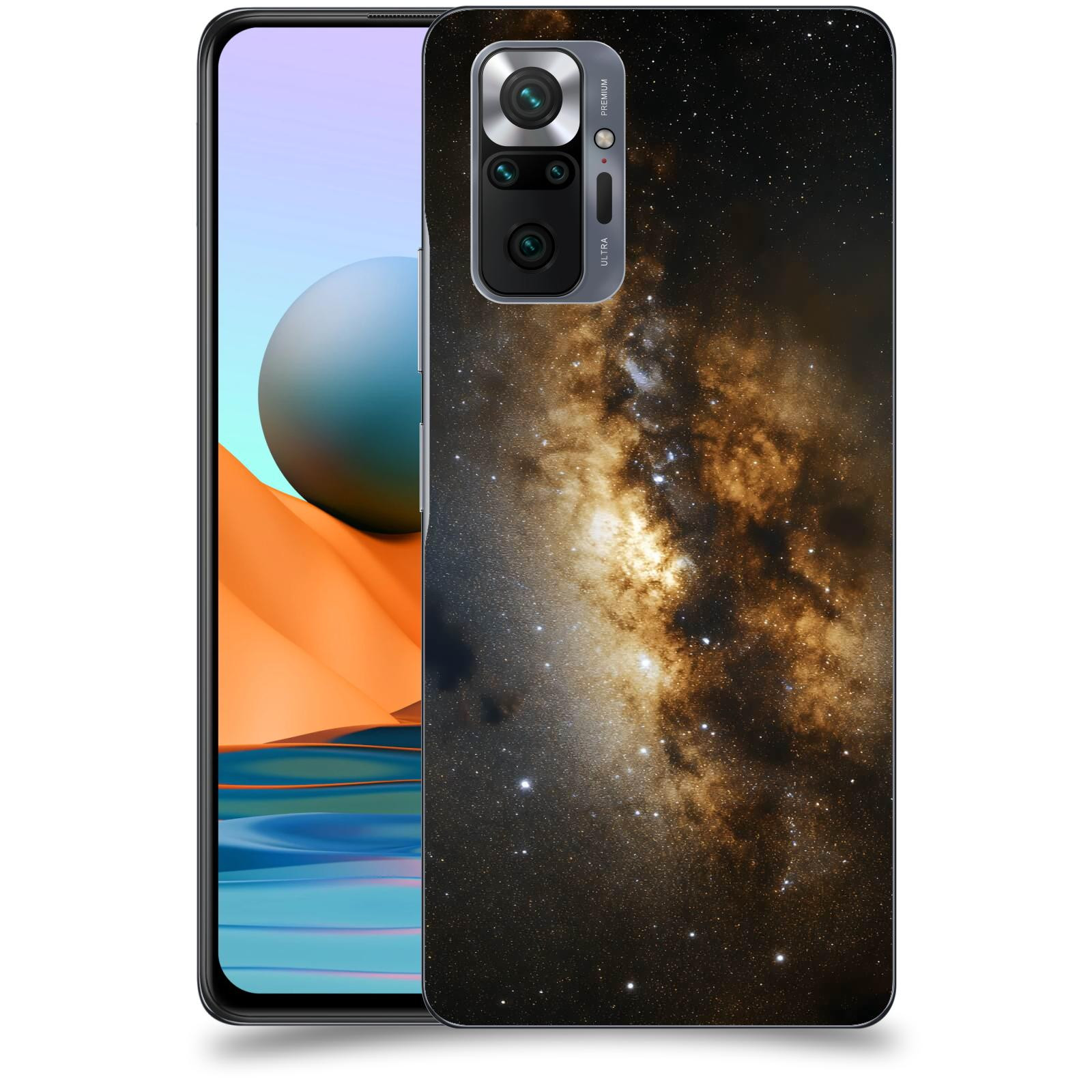ACOVER Kryt na mobil Xiaomi Redmi Note 10 Pro - Kosmický oheň