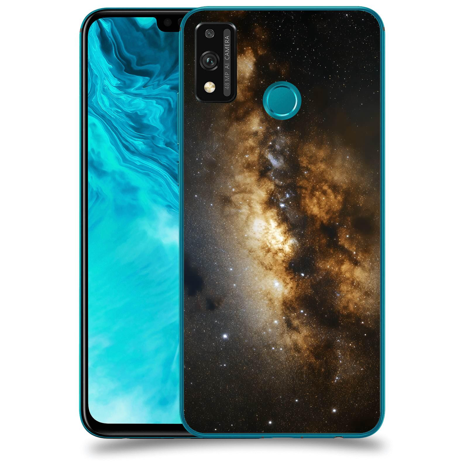 ACOVER Kryt na mobil Honor 9X Lite - Kosmický oheň