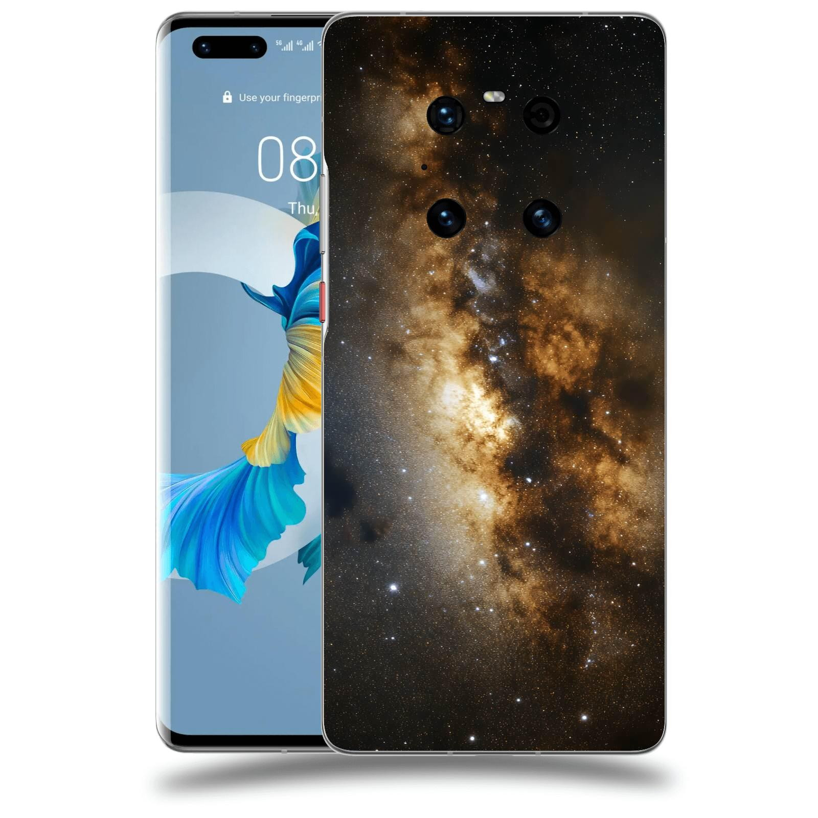 ACOVER Kryt na mobil Huawei Mate 40 Pro - Kosmický oheň