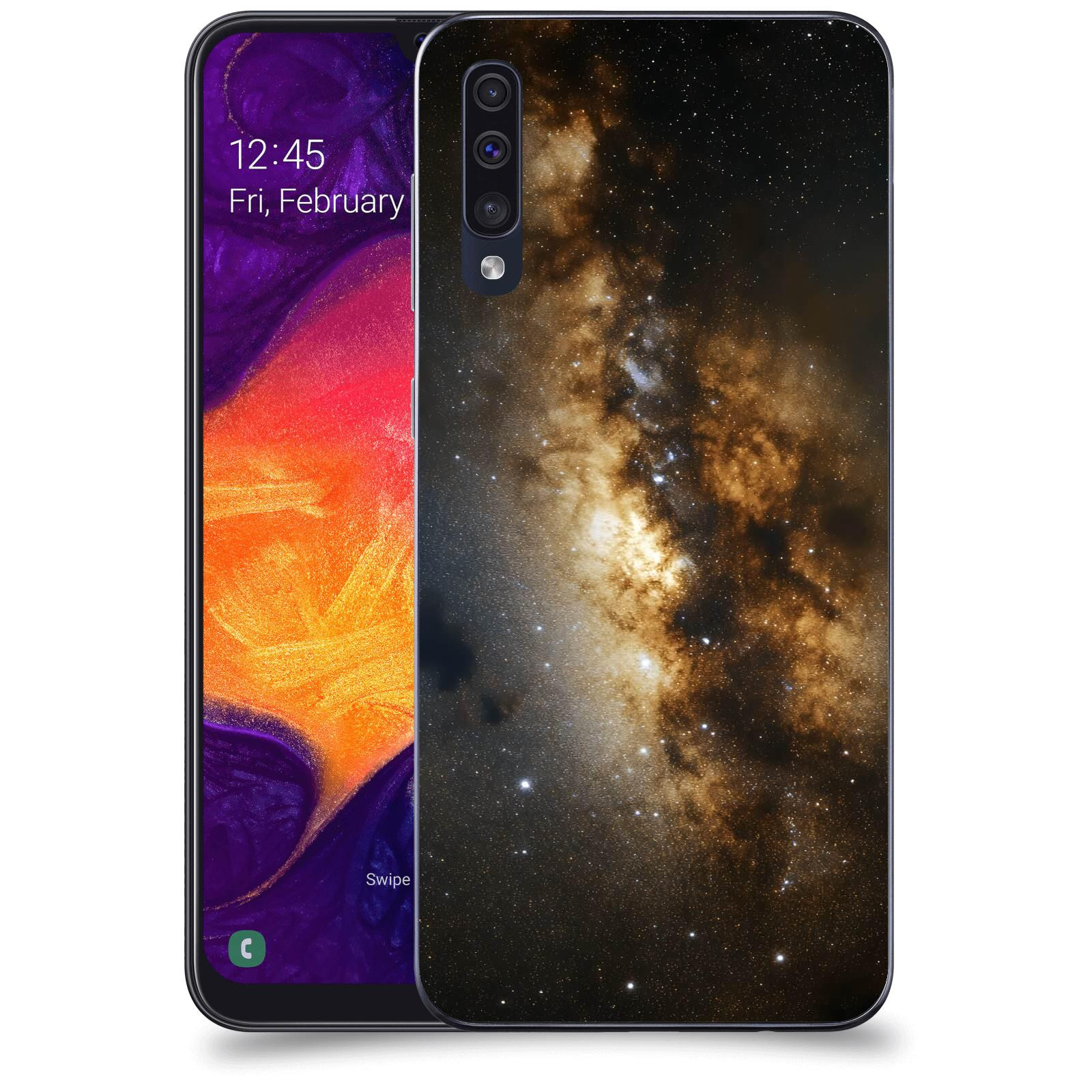 ACOVER Kryt na mobil Samsung Galaxy A50 A505F - Kosmický oheň