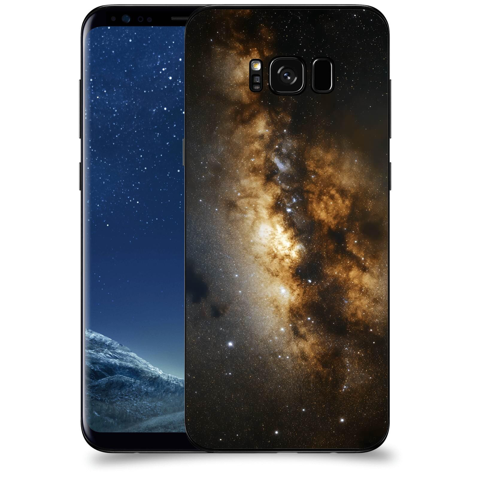 ACOVER Kryt na mobil Samsung Galaxy S8+ G955F - Kosmický oheň