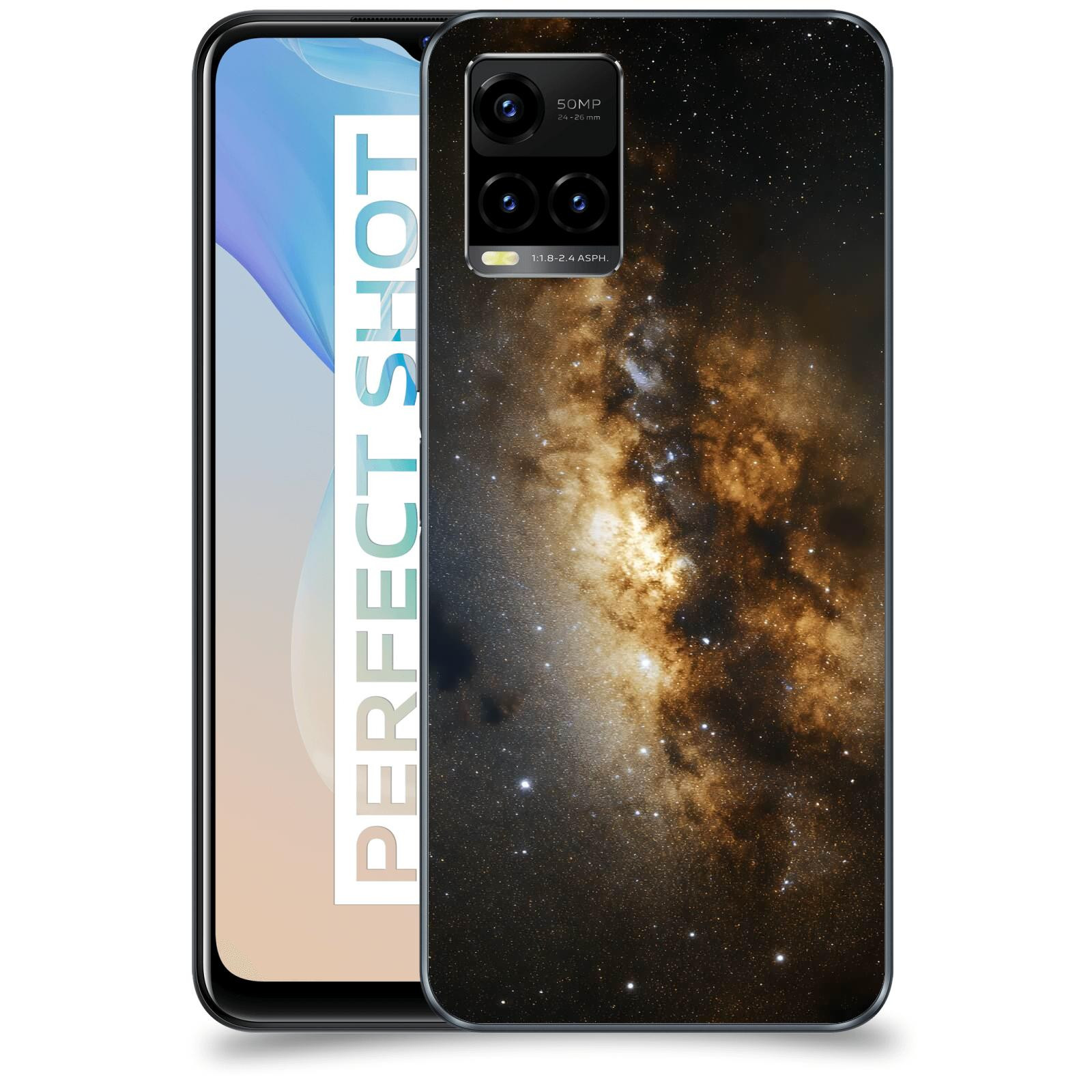 ACOVER Kryt na mobil Vivo Y33s - Kosmický oheň