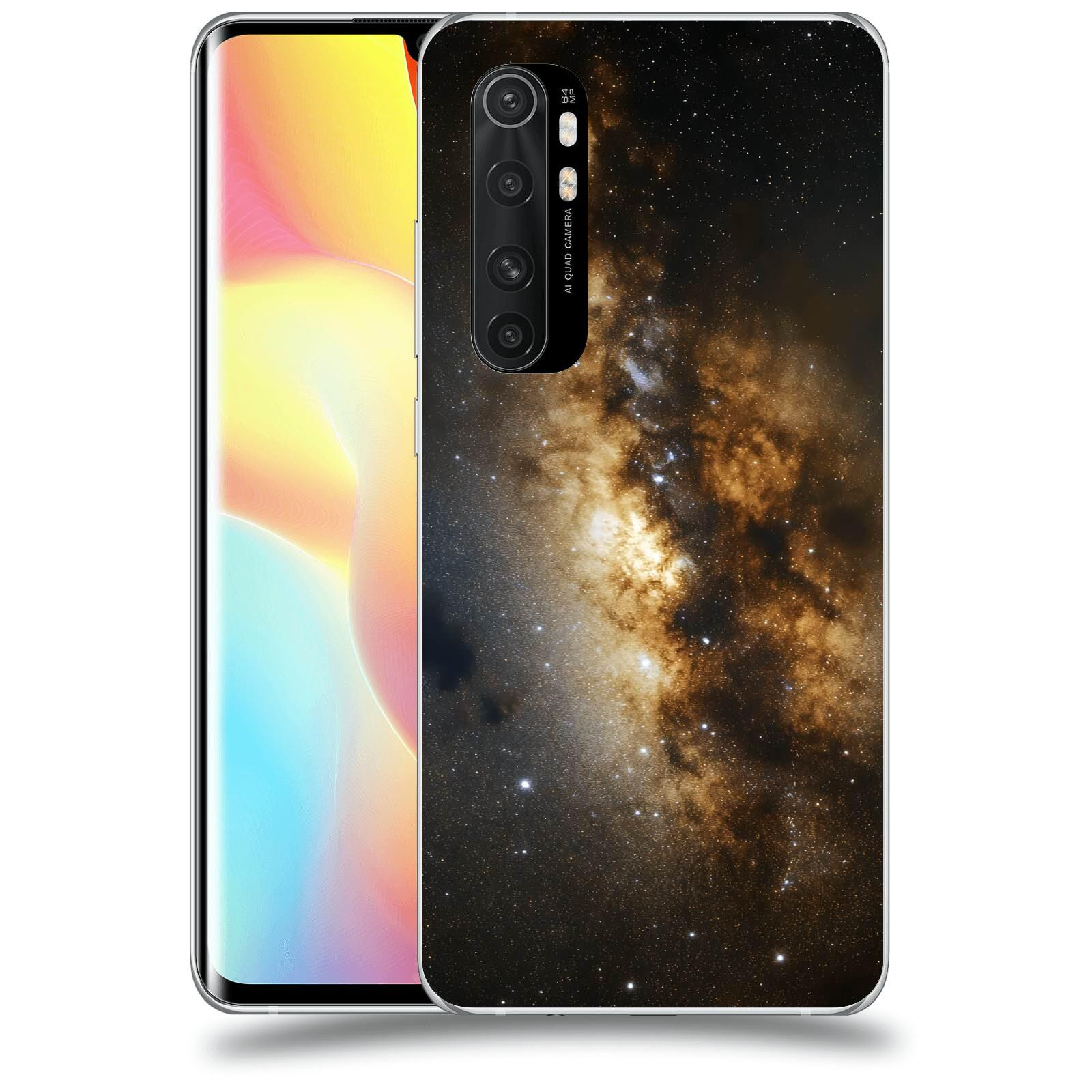 ACOVER Kryt na mobil Xiaomi Mi Note 10 Lite - Kosmický oheň