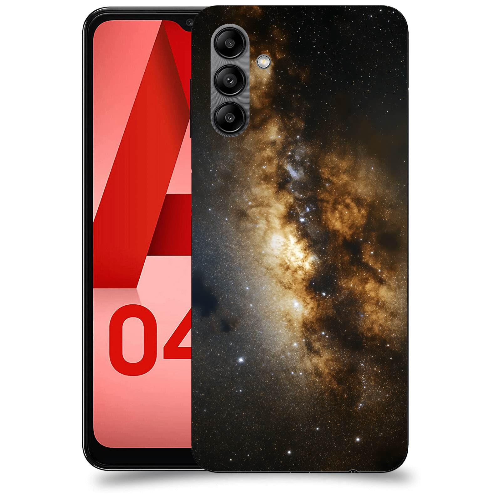 ACOVER Kryt na mobil Samsung Galaxy A04s - Kosmický oheň