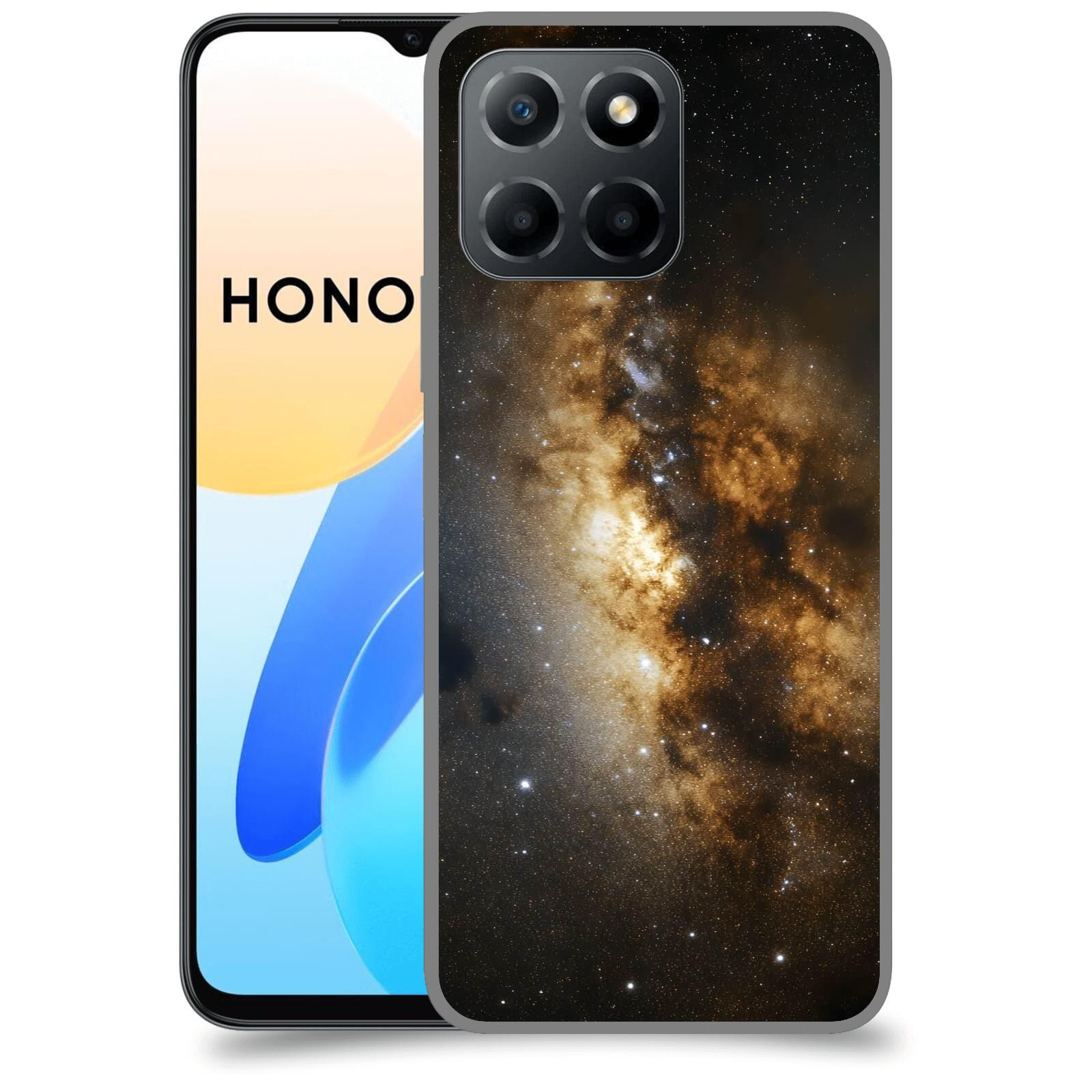 ACOVER Kryt na mobil Honor X8 4G - Kosmický oheň