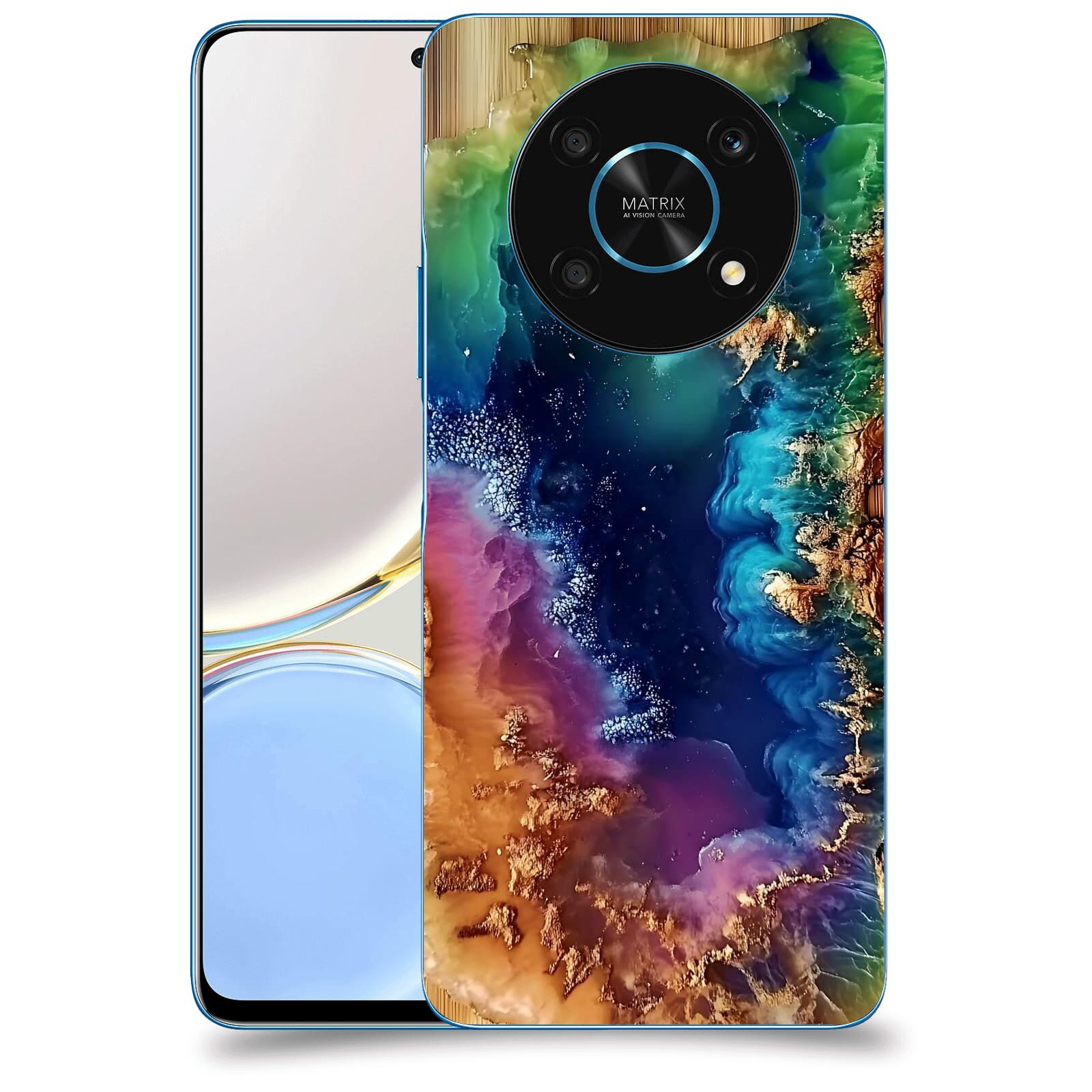 ACOVER Kryt na mobil Honor Magic 4 Lite 5G - Krystalická energie