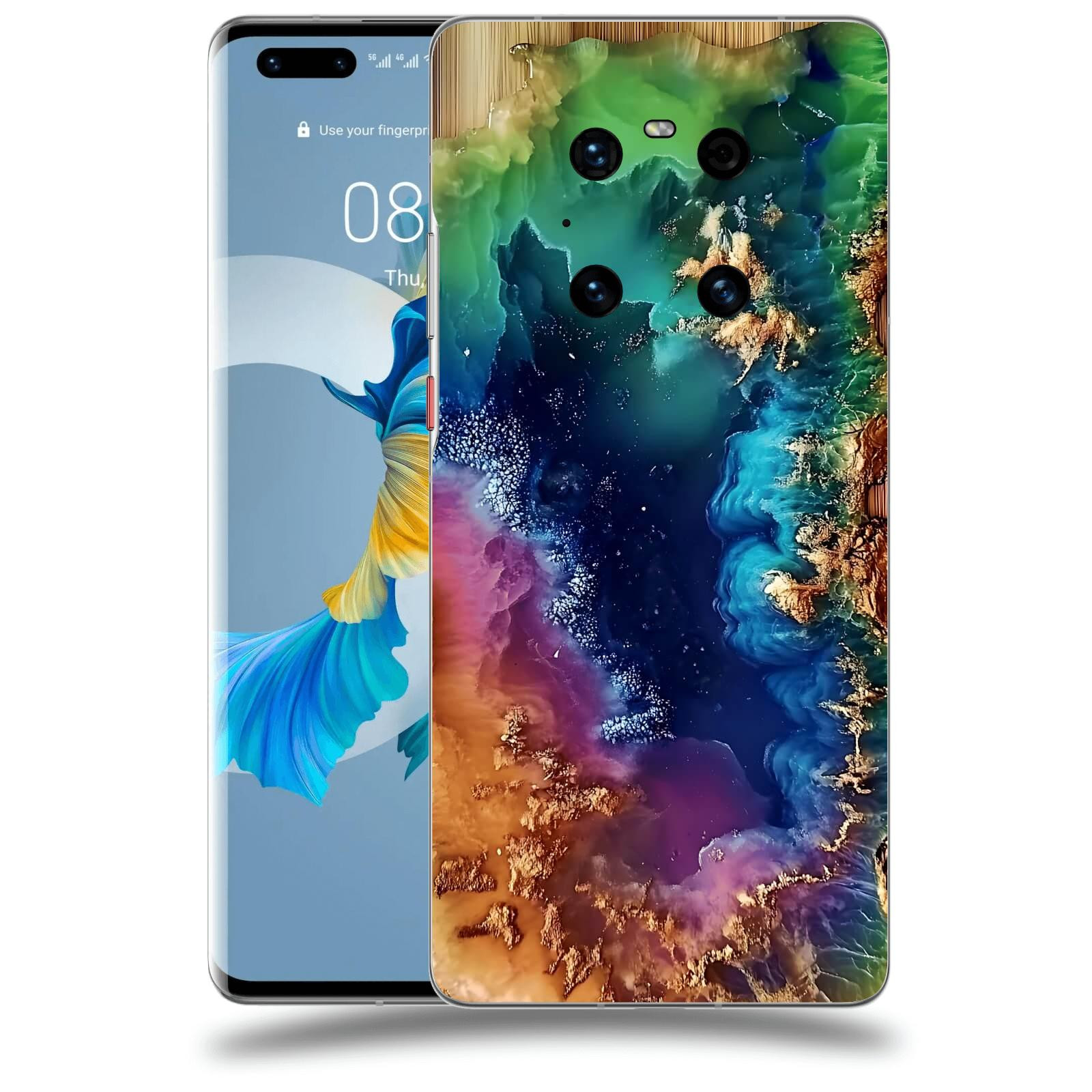ACOVER Kryt na mobil Huawei Mate 40 Pro - Krystalická energie
