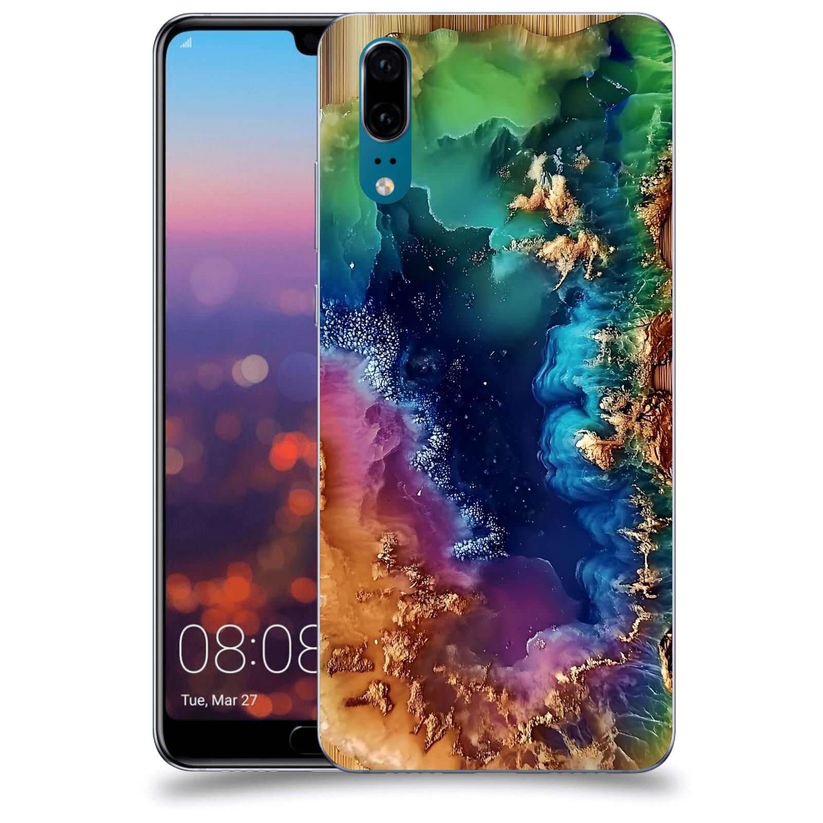 ACOVER Kryt na mobil Huawei P20 - Krystalická energie