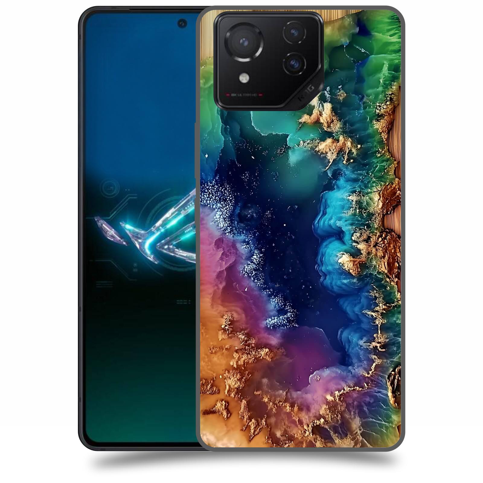 ACOVER Kryt na mobil Asus ROG Phone 8 - Krystalická energie