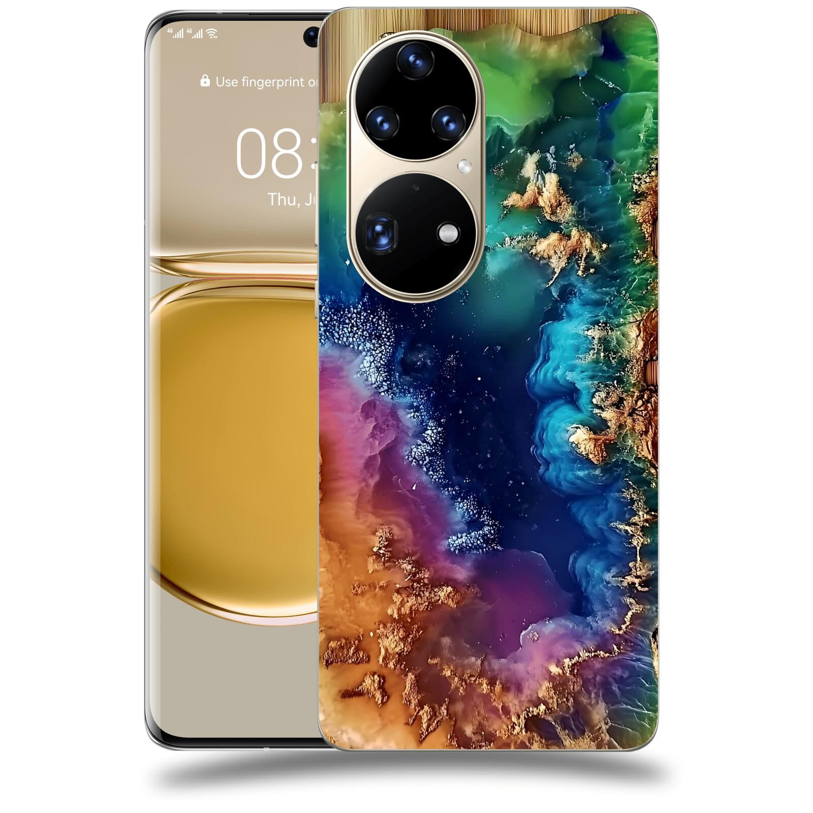 ACOVER Kryt na mobil Huawei P50 - Krystalická energie